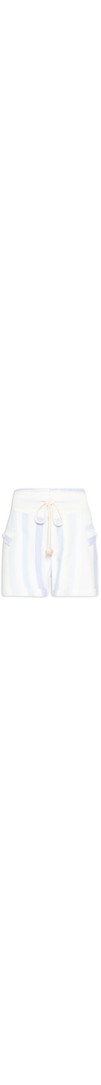 Short Linha A Listrado - Off White