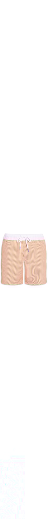 Short Listrado Copacabana - Laranja