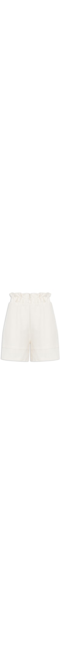 Short Malha Linen - Off White