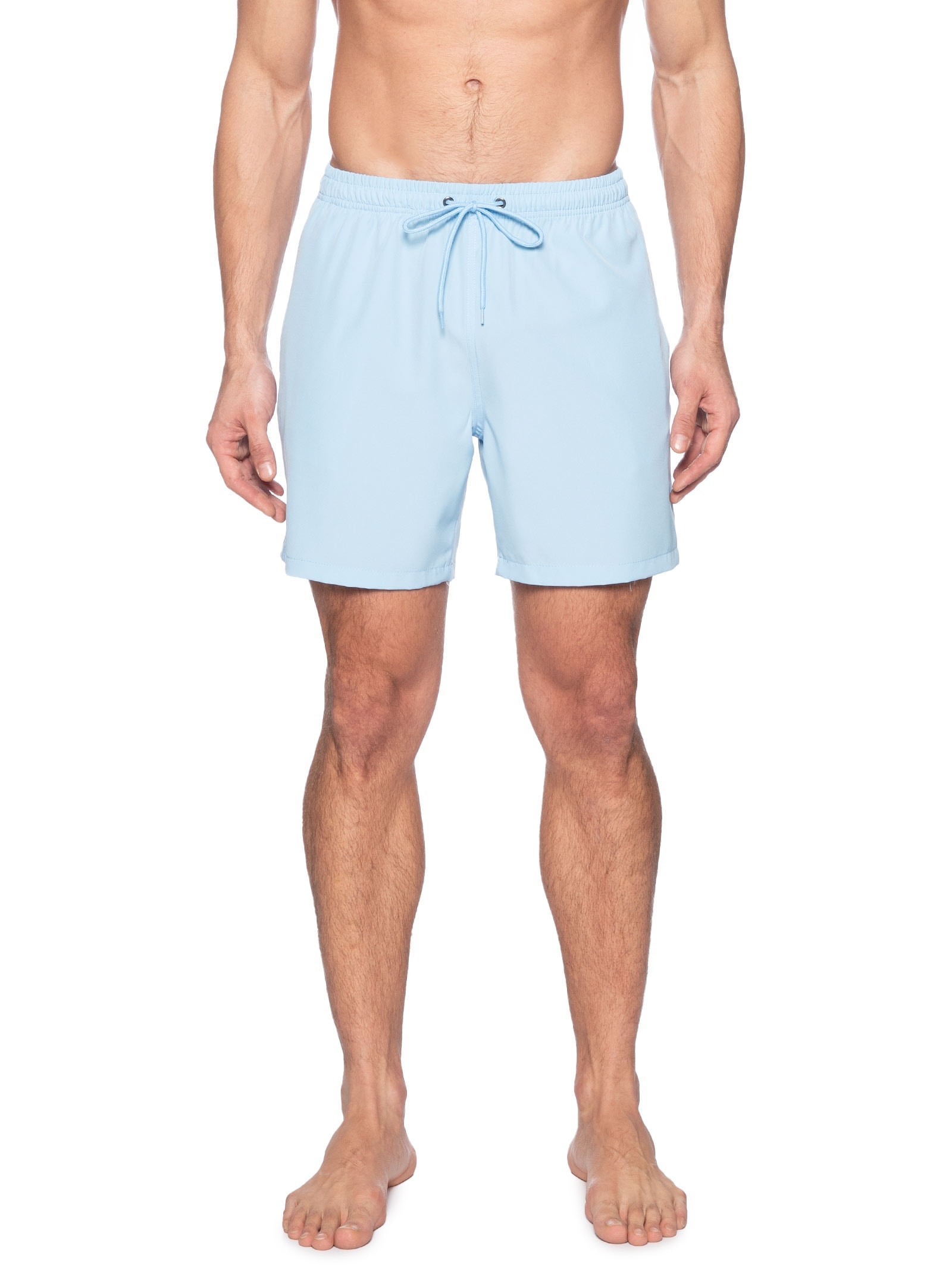 Short Masculina Beachwear Básico Azul  Basiq Men