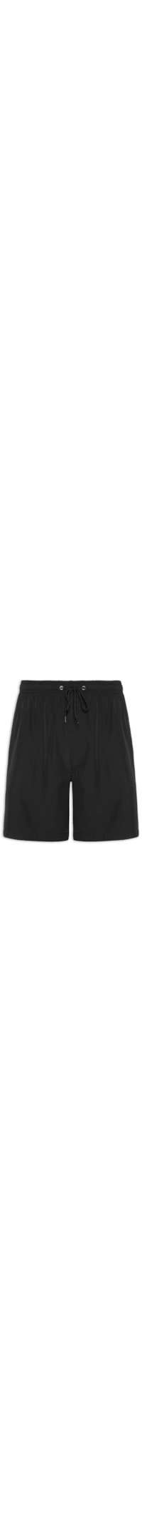 Short Masculina Beachwear Básico - Preto