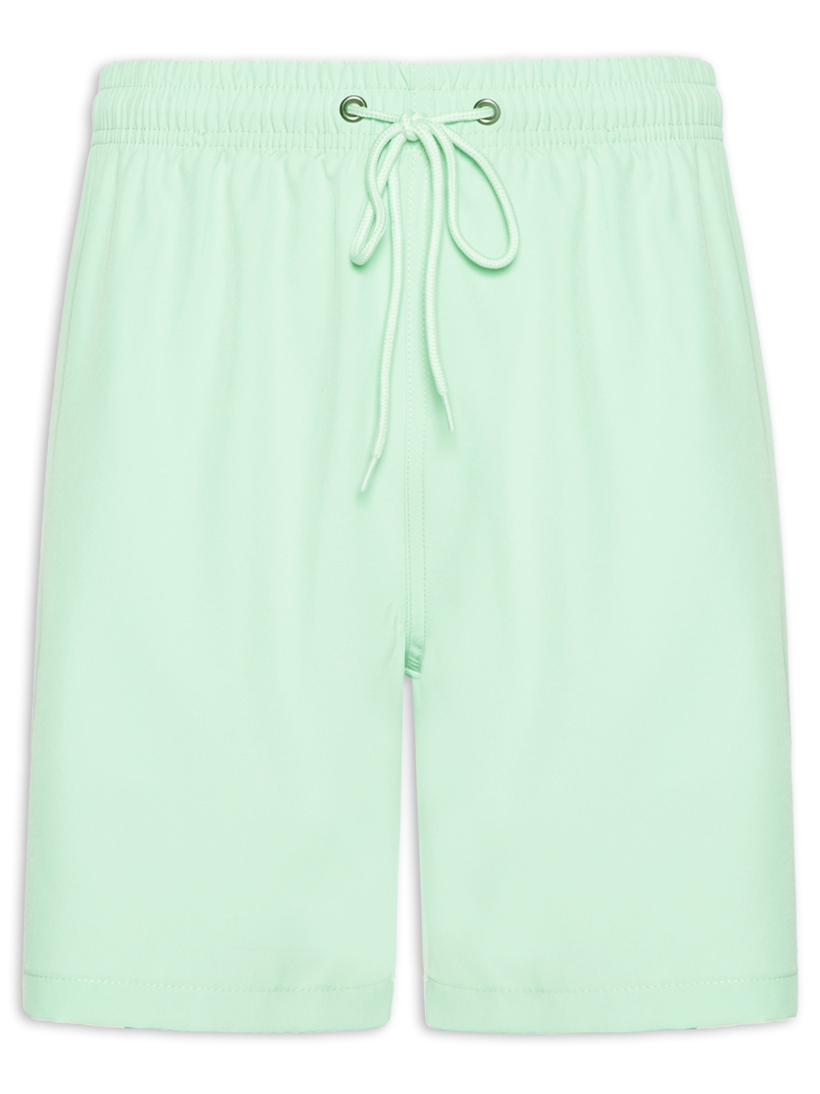 Short Masculina Beachwear Básico Verde  Basiq Men