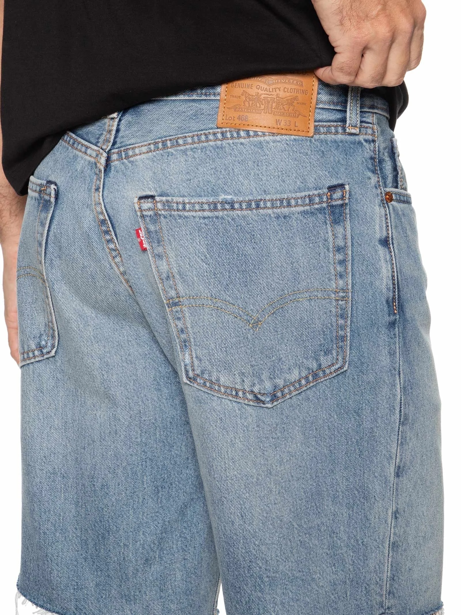 Short Masculino 468 Loose Azul Levi's
