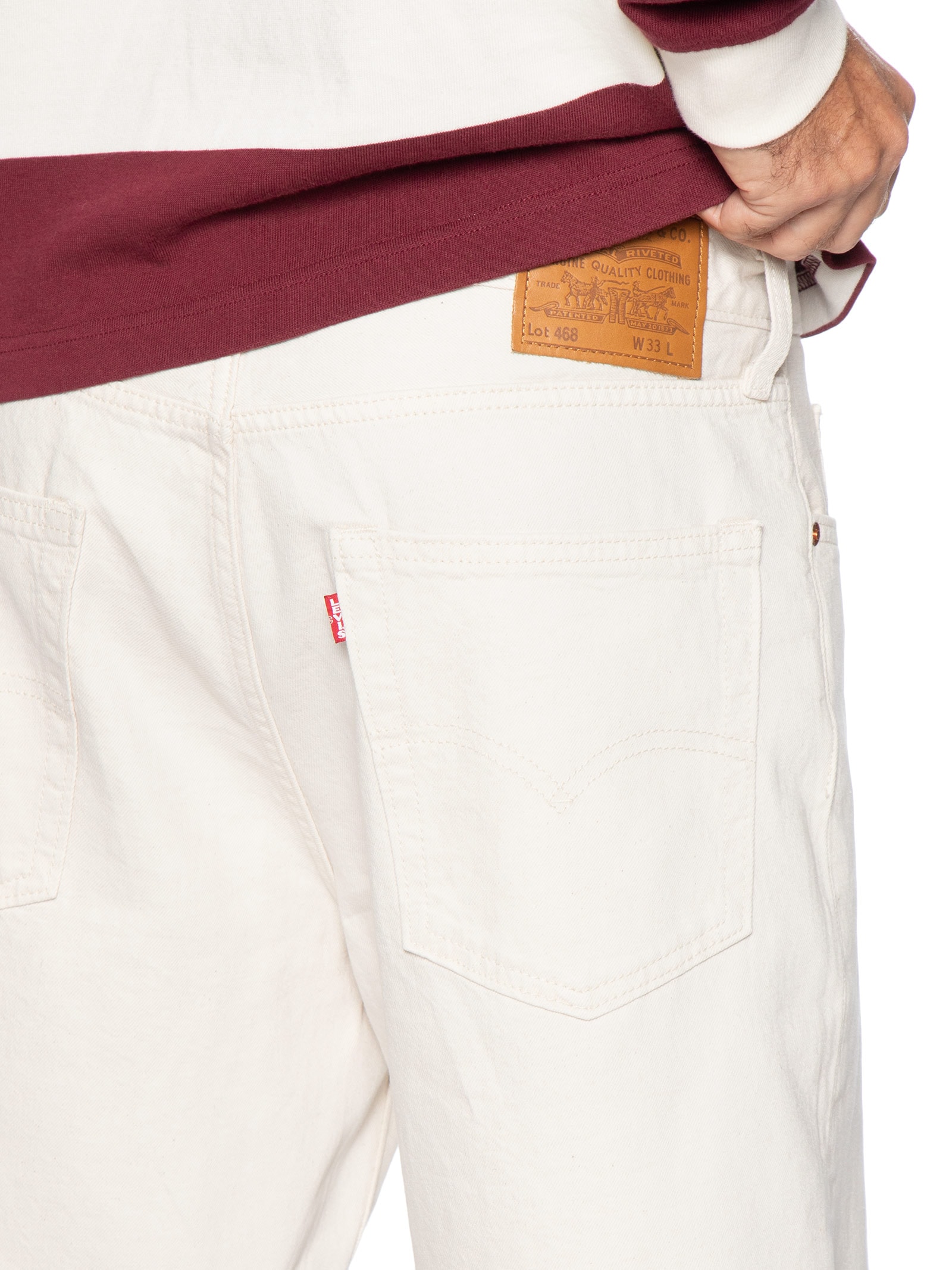 Short Masculino 468 Loose Fit Branco Levi's