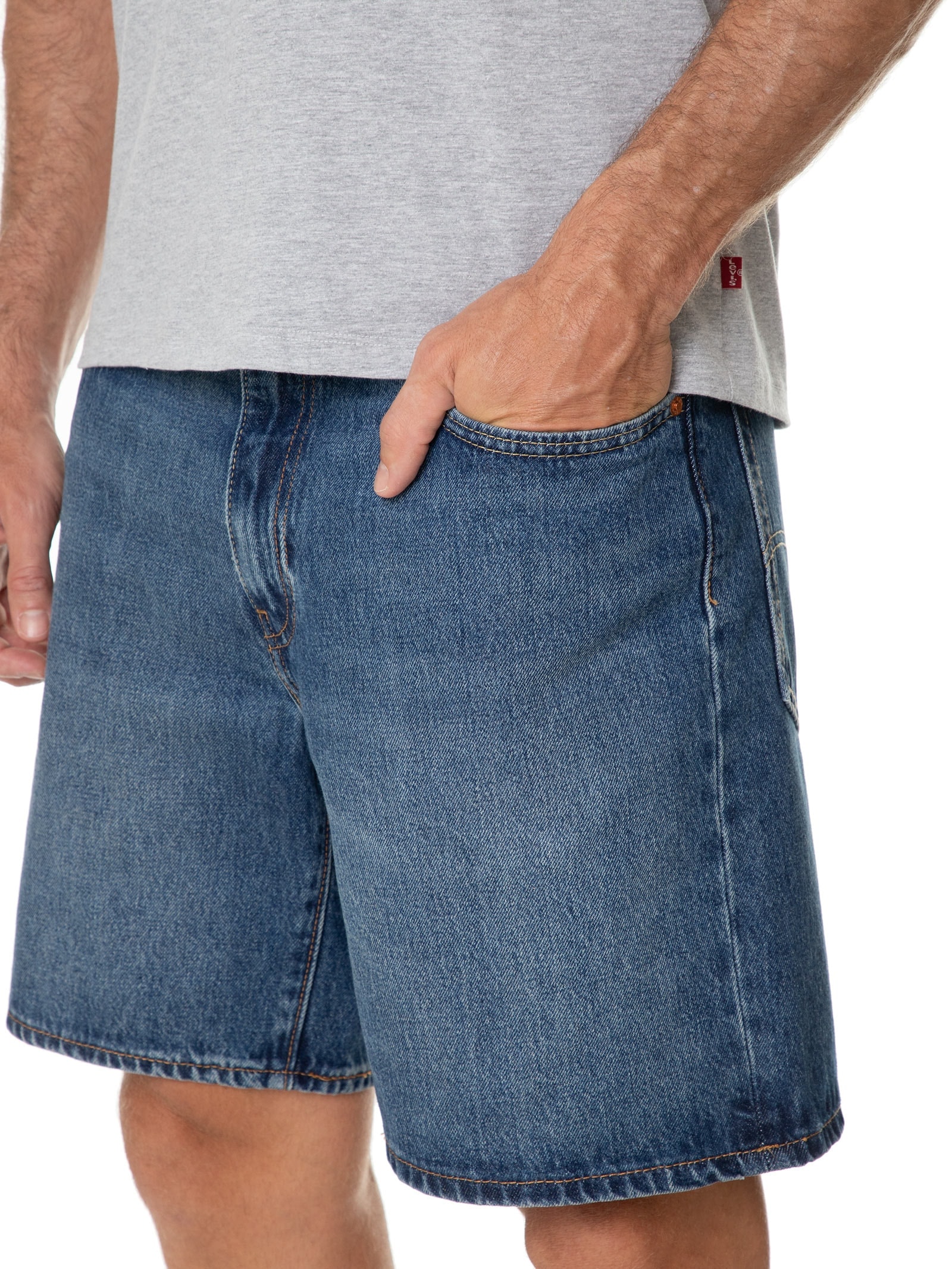 Short Masculino 468 Stay Loose Azul Levi's