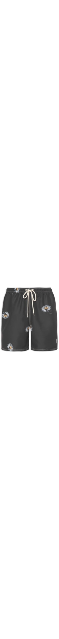 Short Masculino Água Bat Orchid - Preto