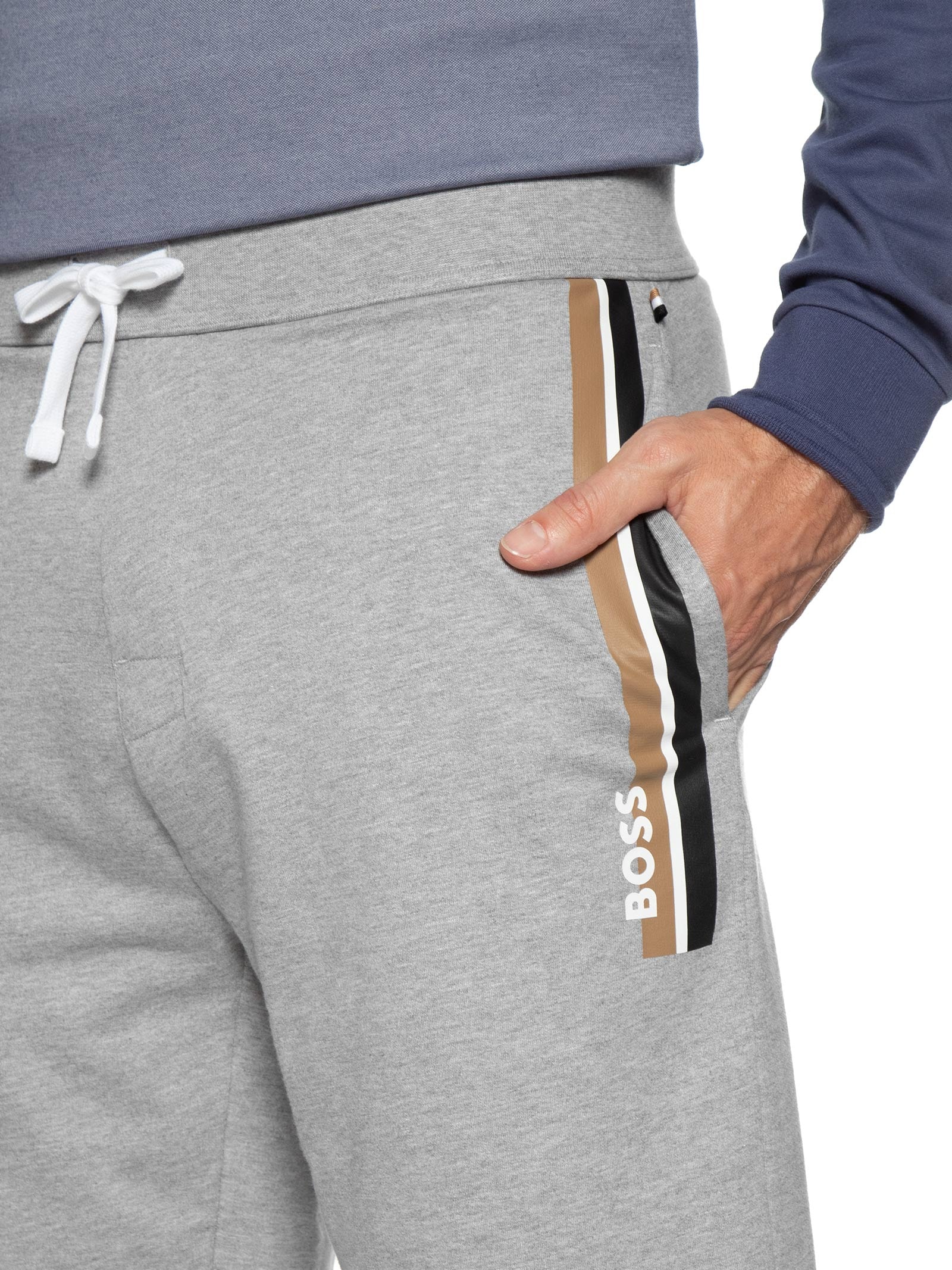 Short Masculino Authentic Jogging Cinza Boss