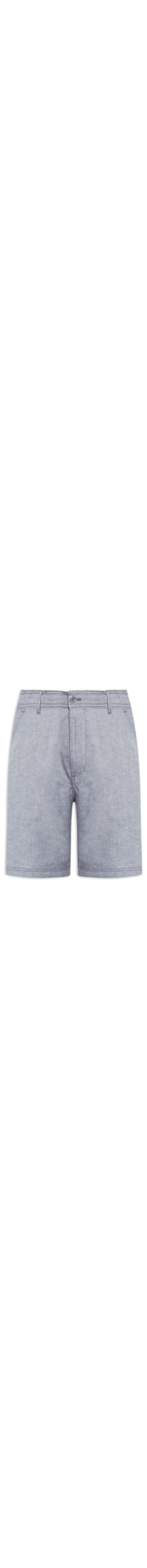 Short Masculino Balneário Algodão - Azul