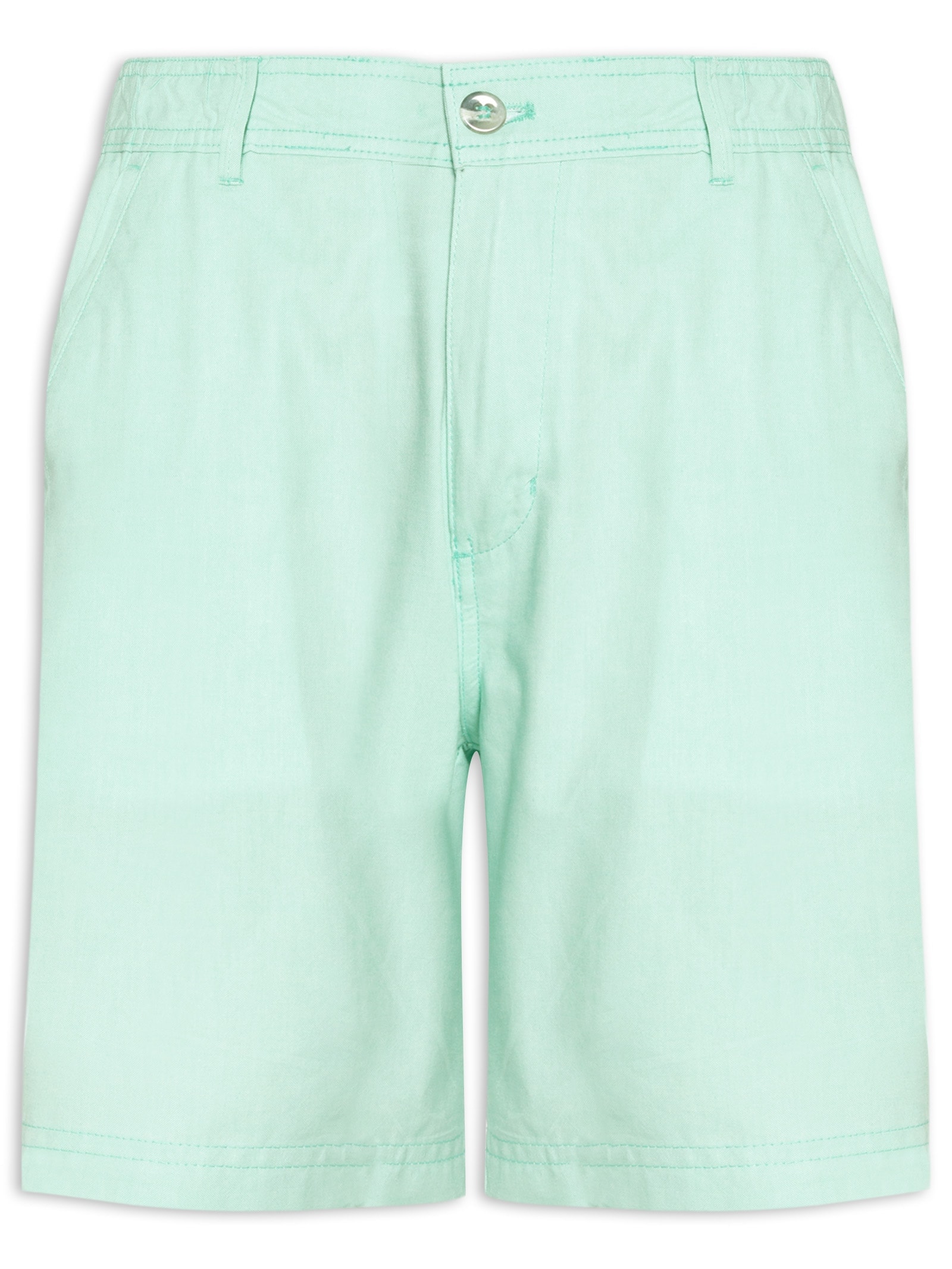Short Masculino Balneário Algodão Verde '2 Essential