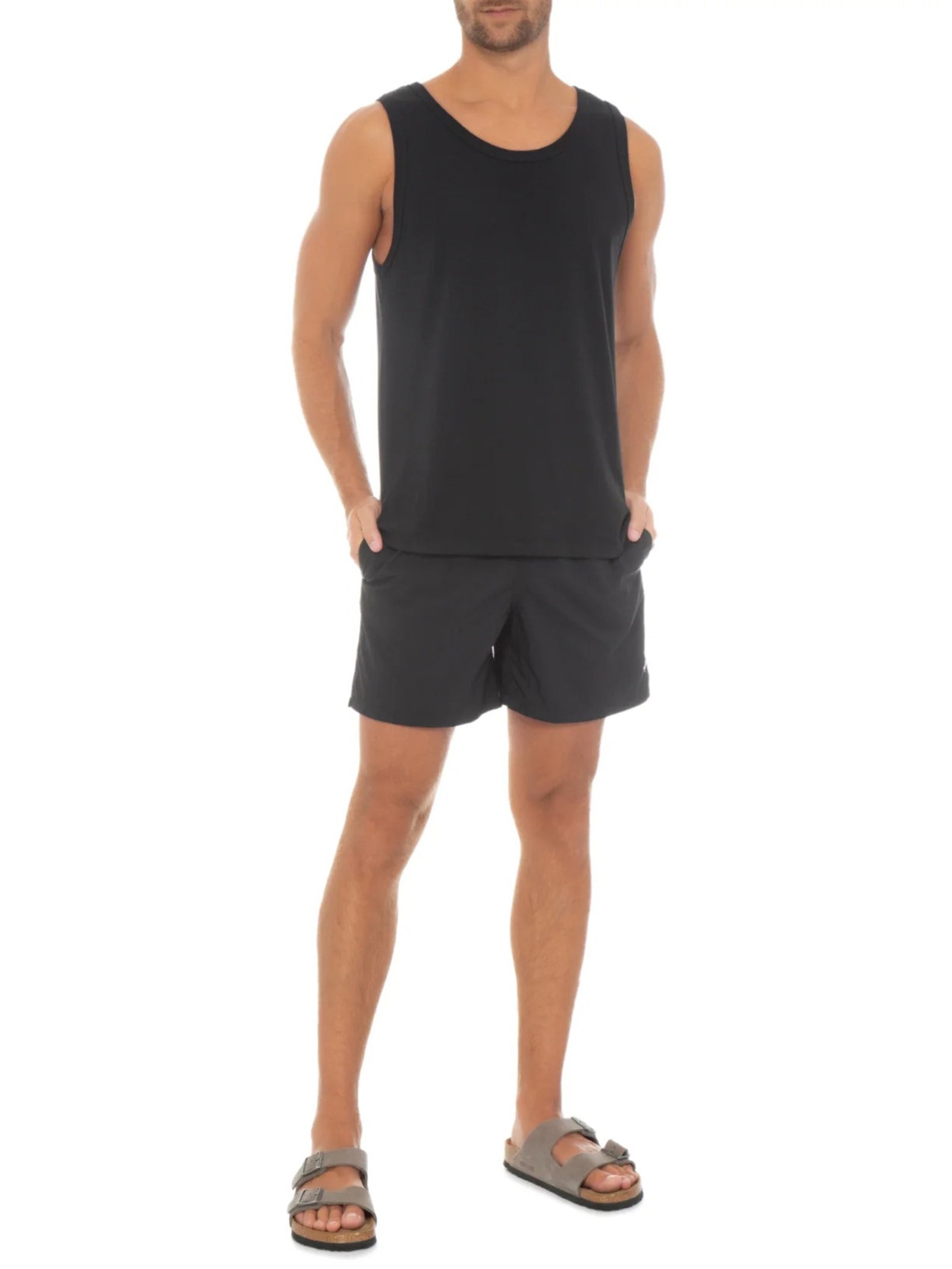 Short Masculino Básico Amni Preto Blueman