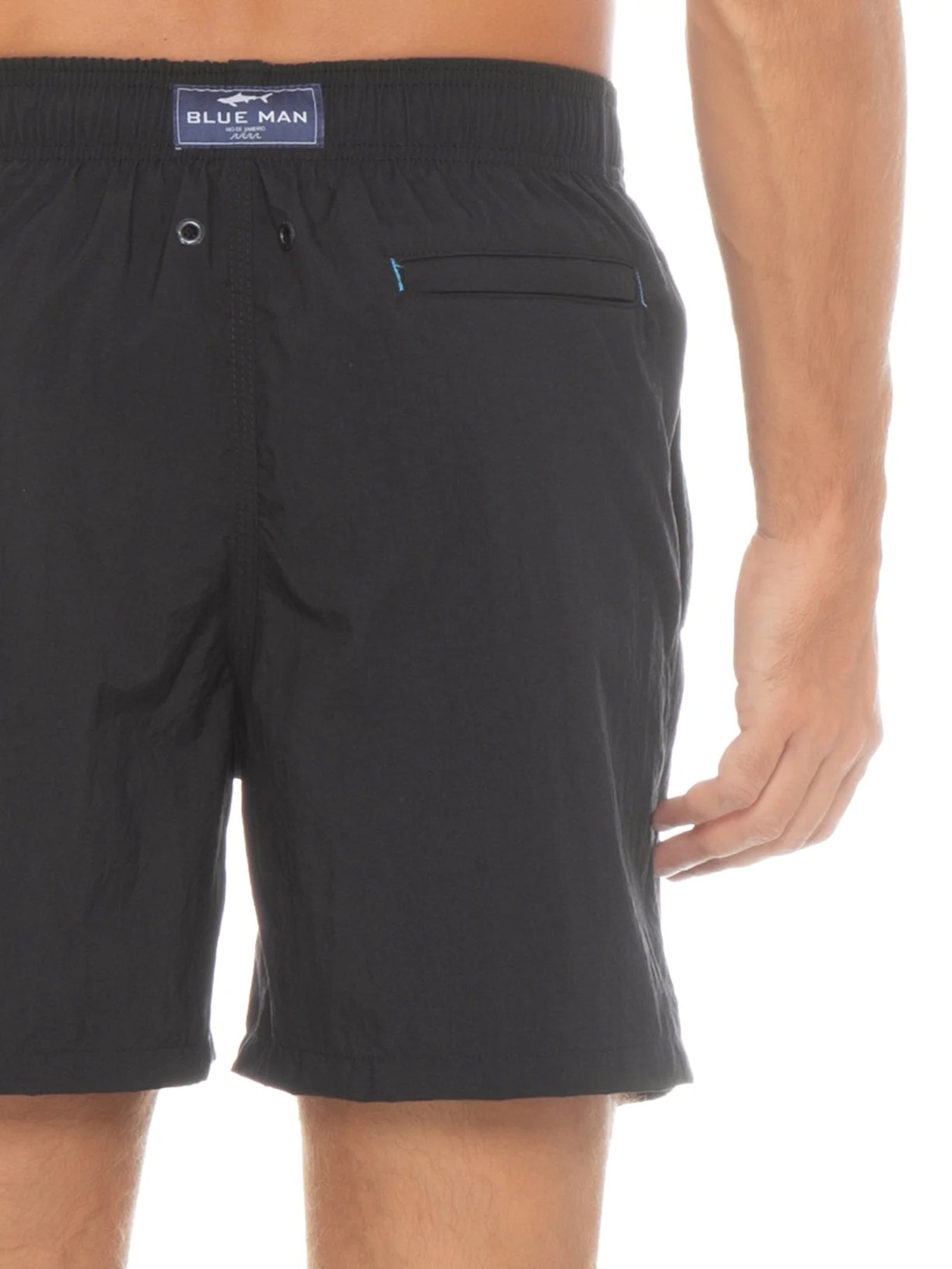 Short Masculino Básico Amni Preto Blueman