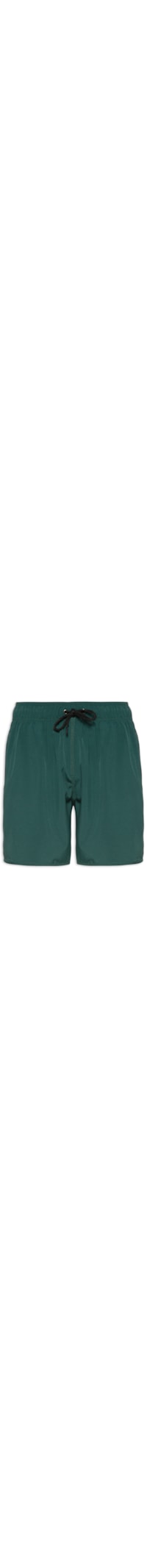 Short Masculino Básico Liso - Verde