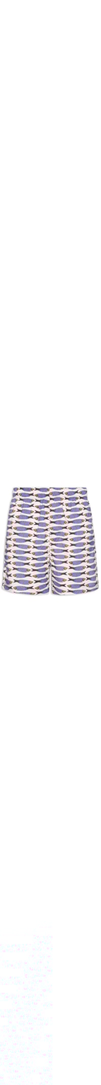 Short Masculino Beach Aquaone Flex Cardume - Azul