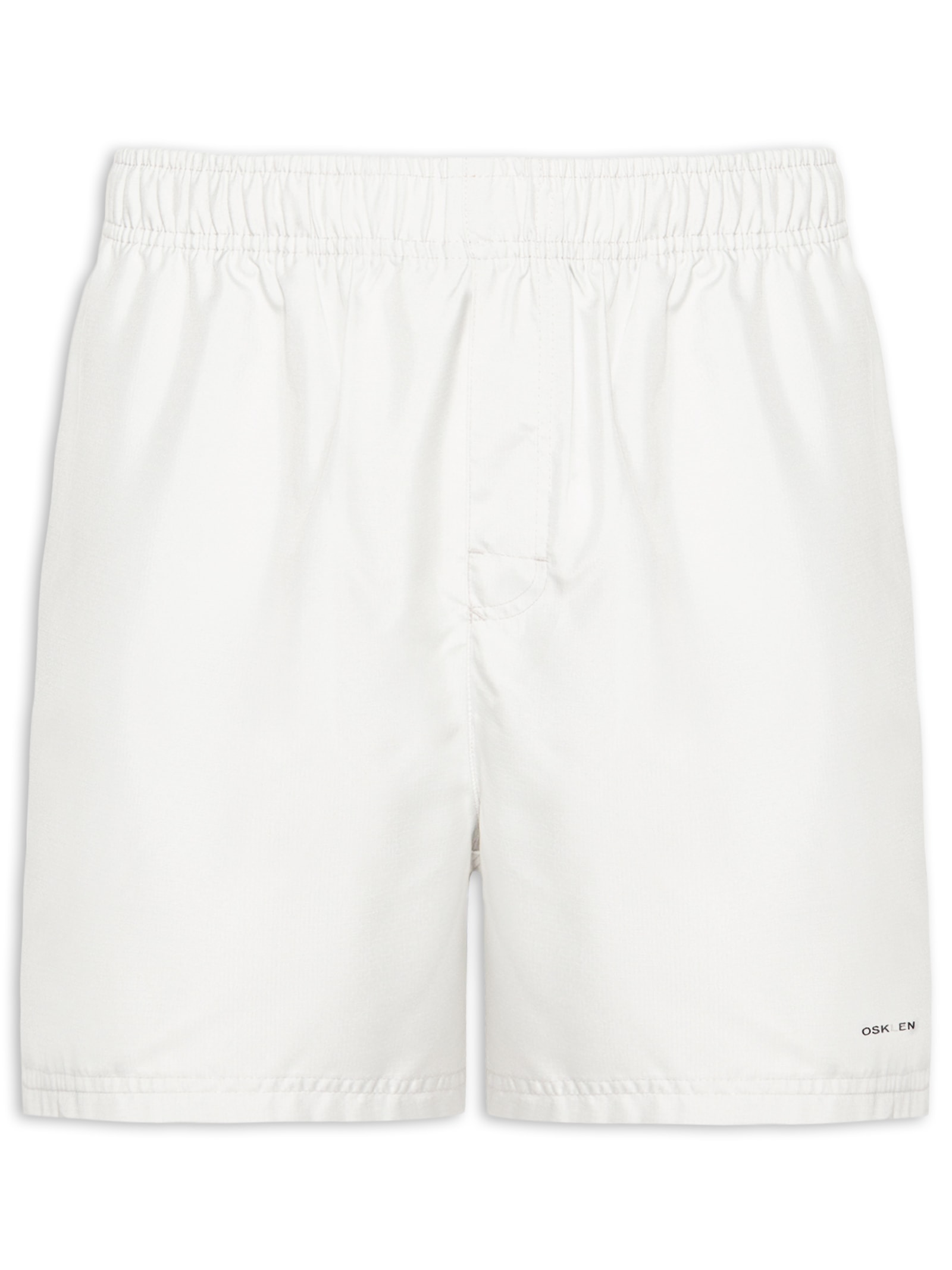 Short Masculino Beach Aquaone Riders Ripstop Branco Osklen