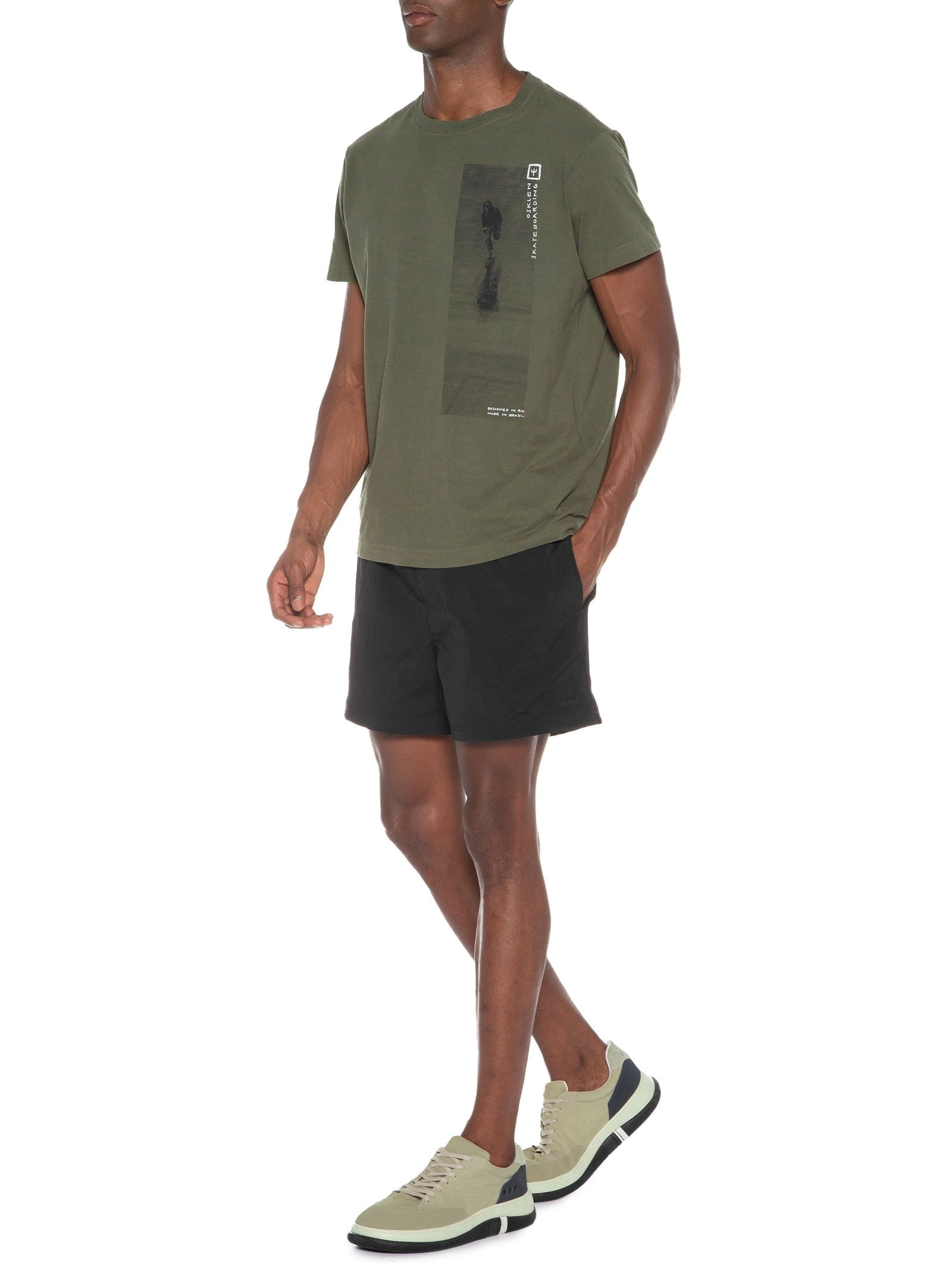 Short Masculino Beach Mac Blight Preto Osklen