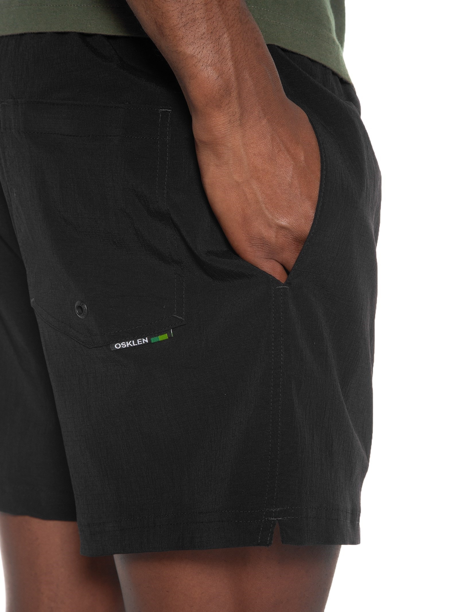 Short Masculino Beach Mac Blight Preto Osklen