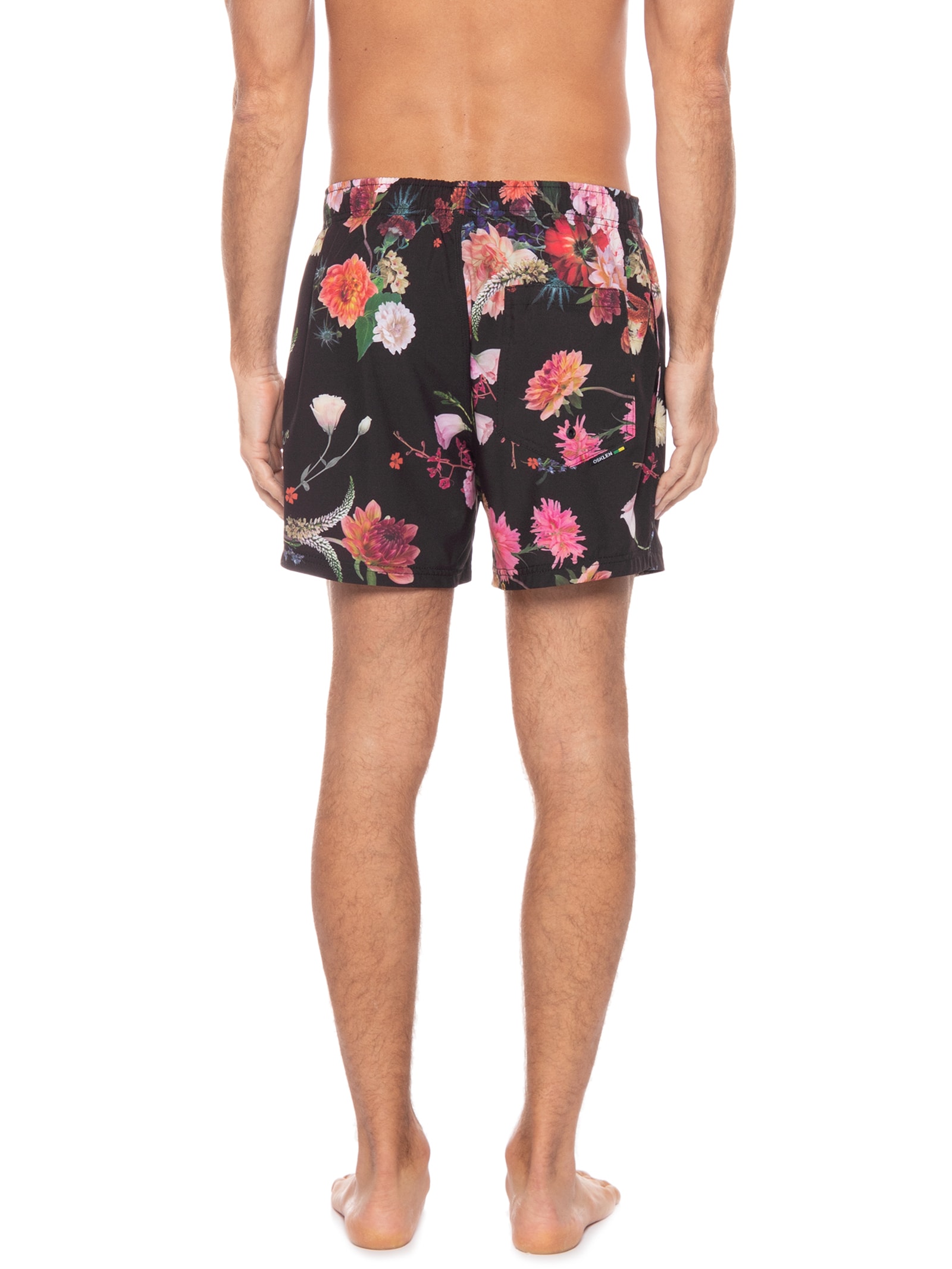 Short Masculino Beach Noturnas Preto Osklen