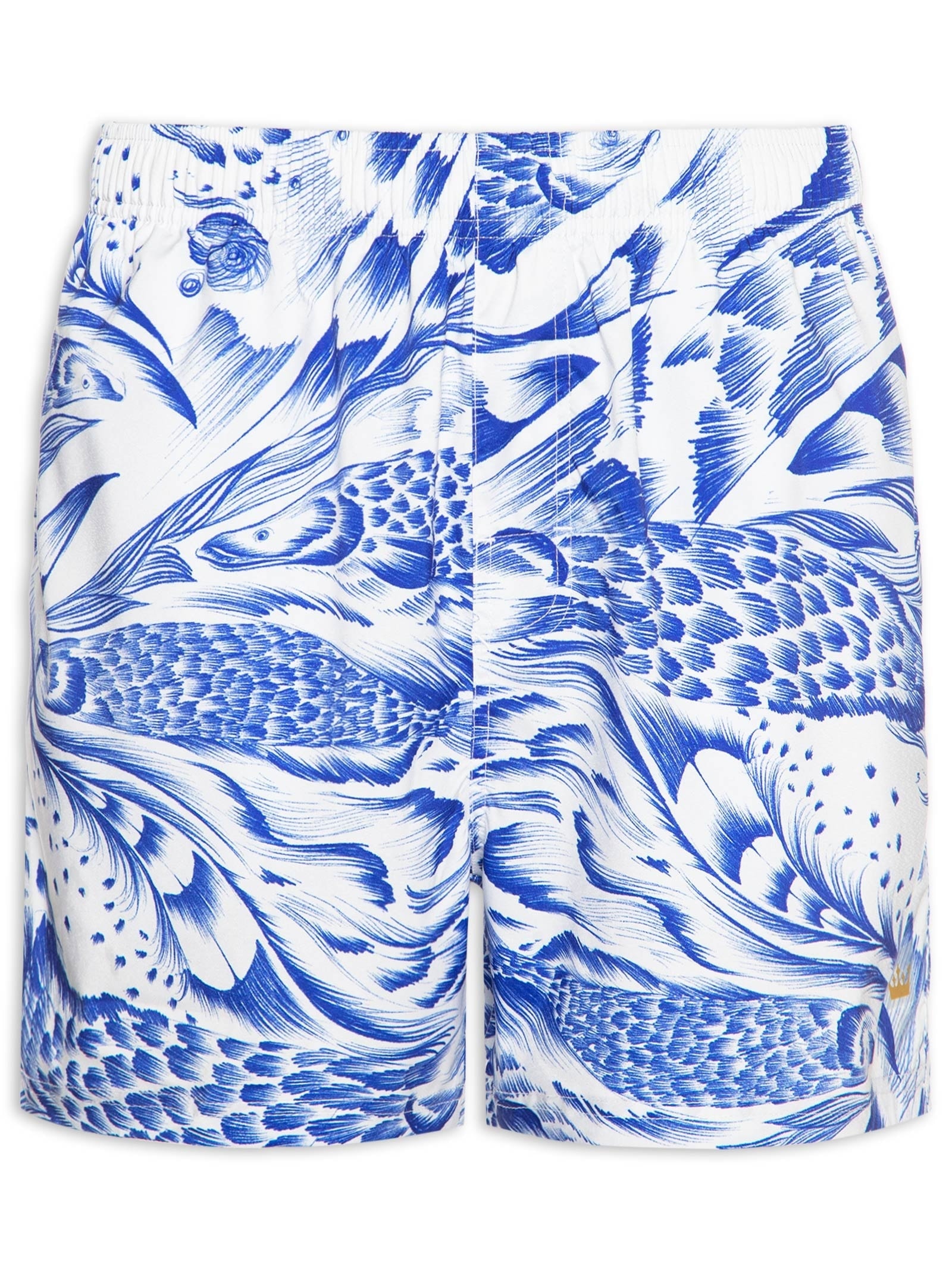 Short Masculino Beach Pirarucu Azul Osklen