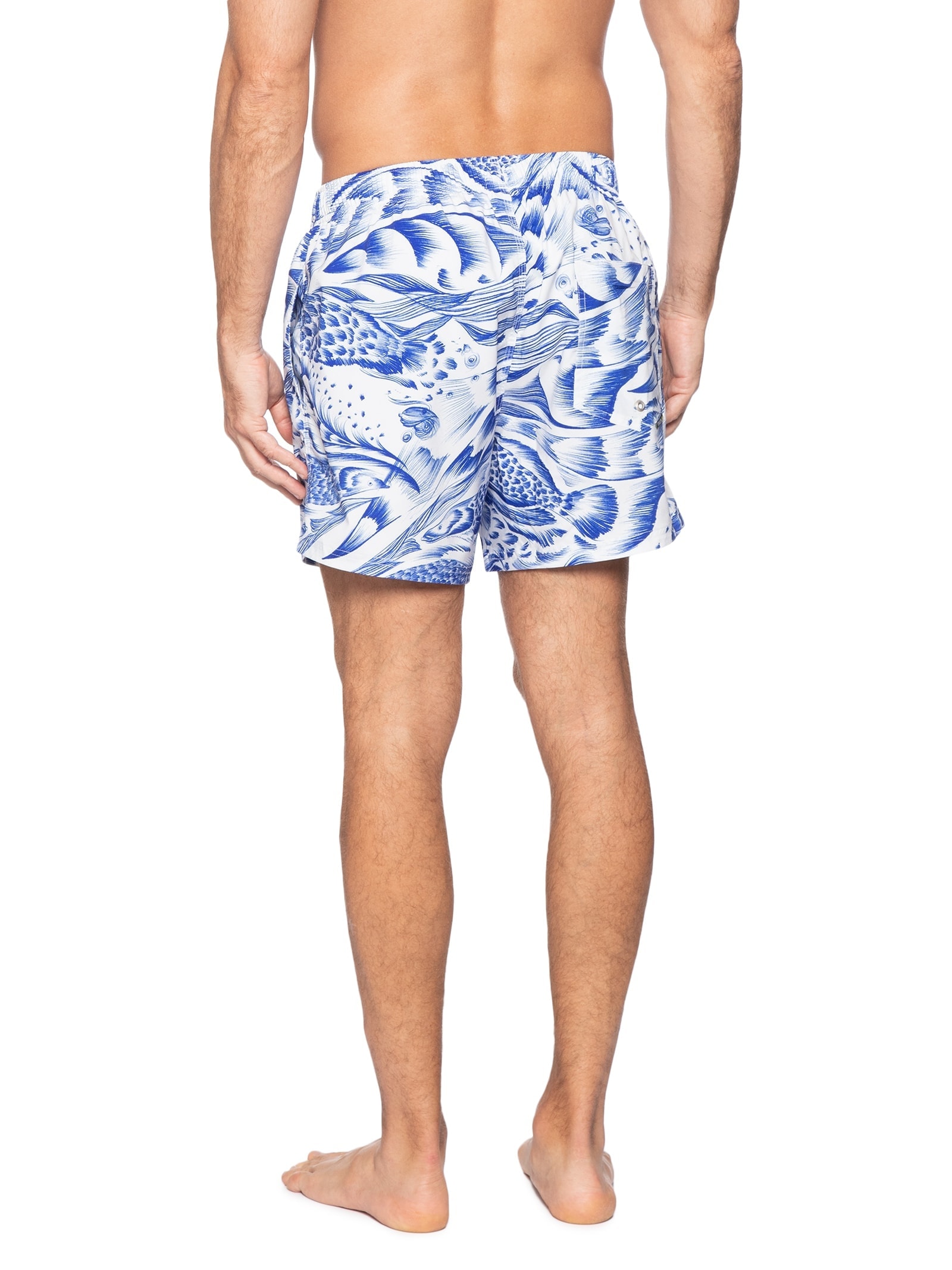 Short Masculino Beach Pirarucu Azul Osklen
