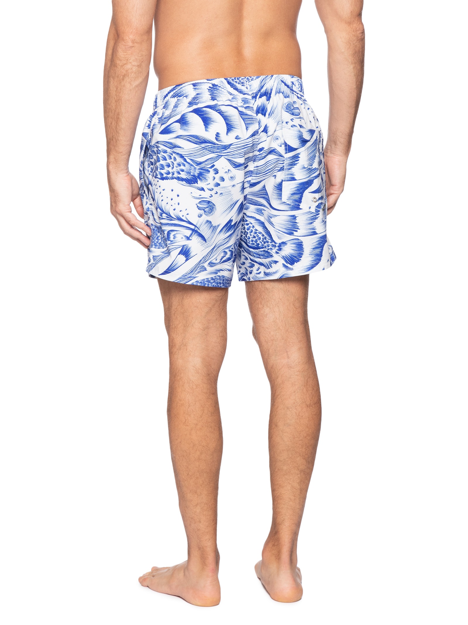 Short Masculino Beach Pirarucu Azul Osklen