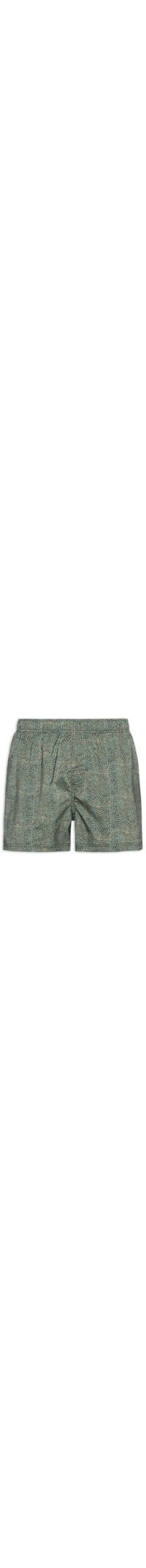 Short Masculino Beach Vintage Coral - Verde