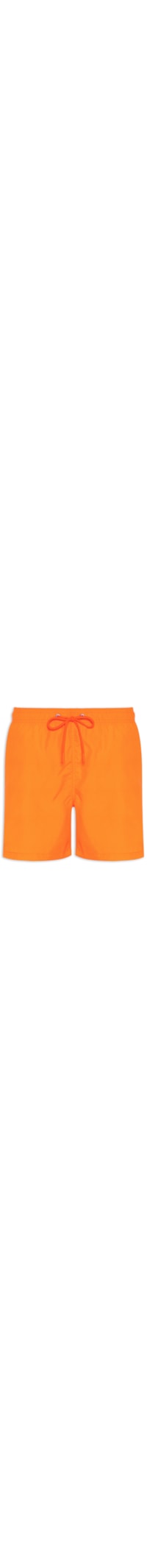 Short Masculino Beachshort Estampado - Laranja