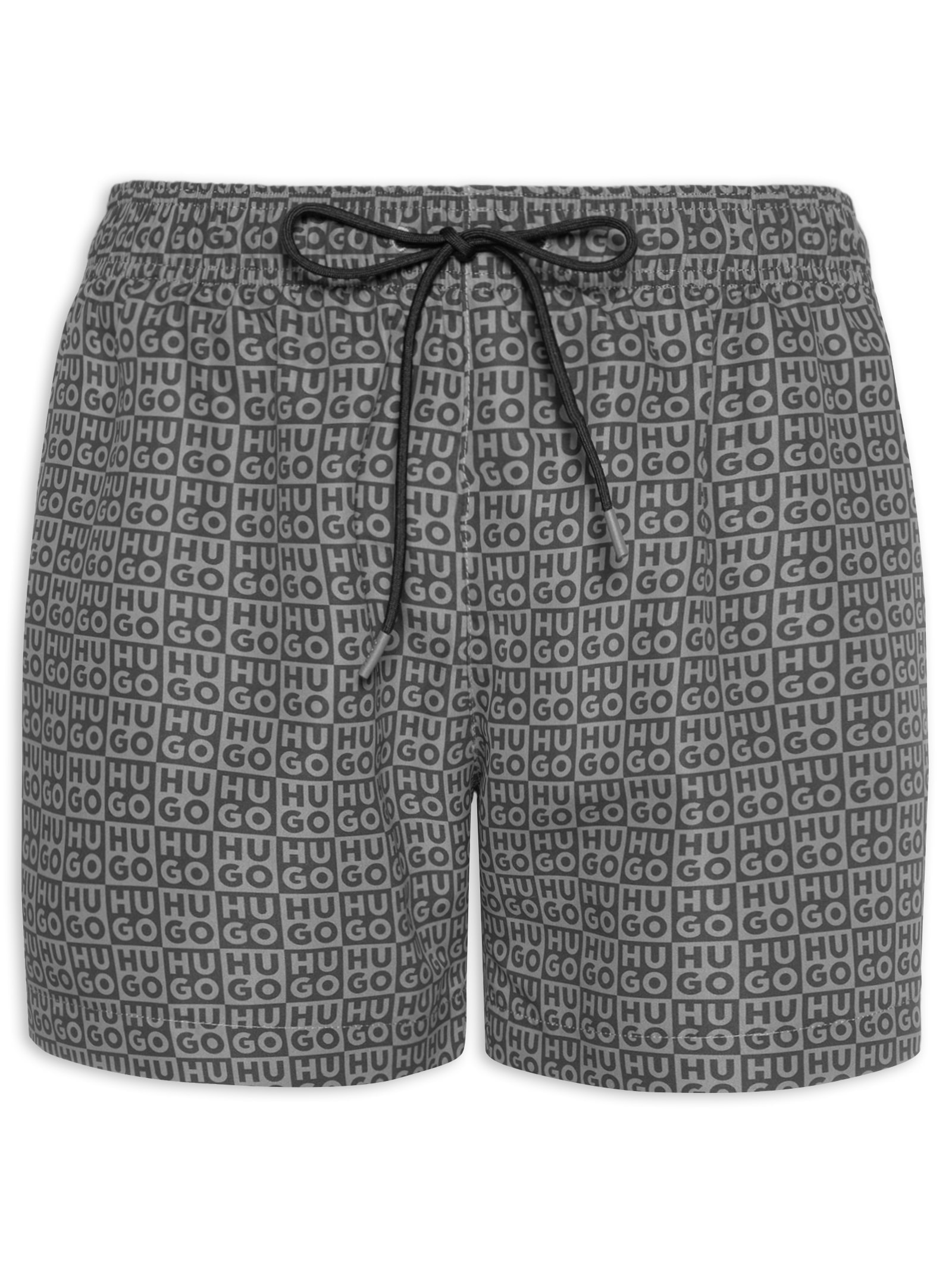 Short Masculino Beachwear Aaron Swim Preto Hugo