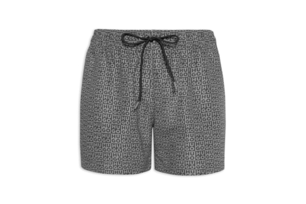 Short Masculino Beachwear Aaron Swim - Preto