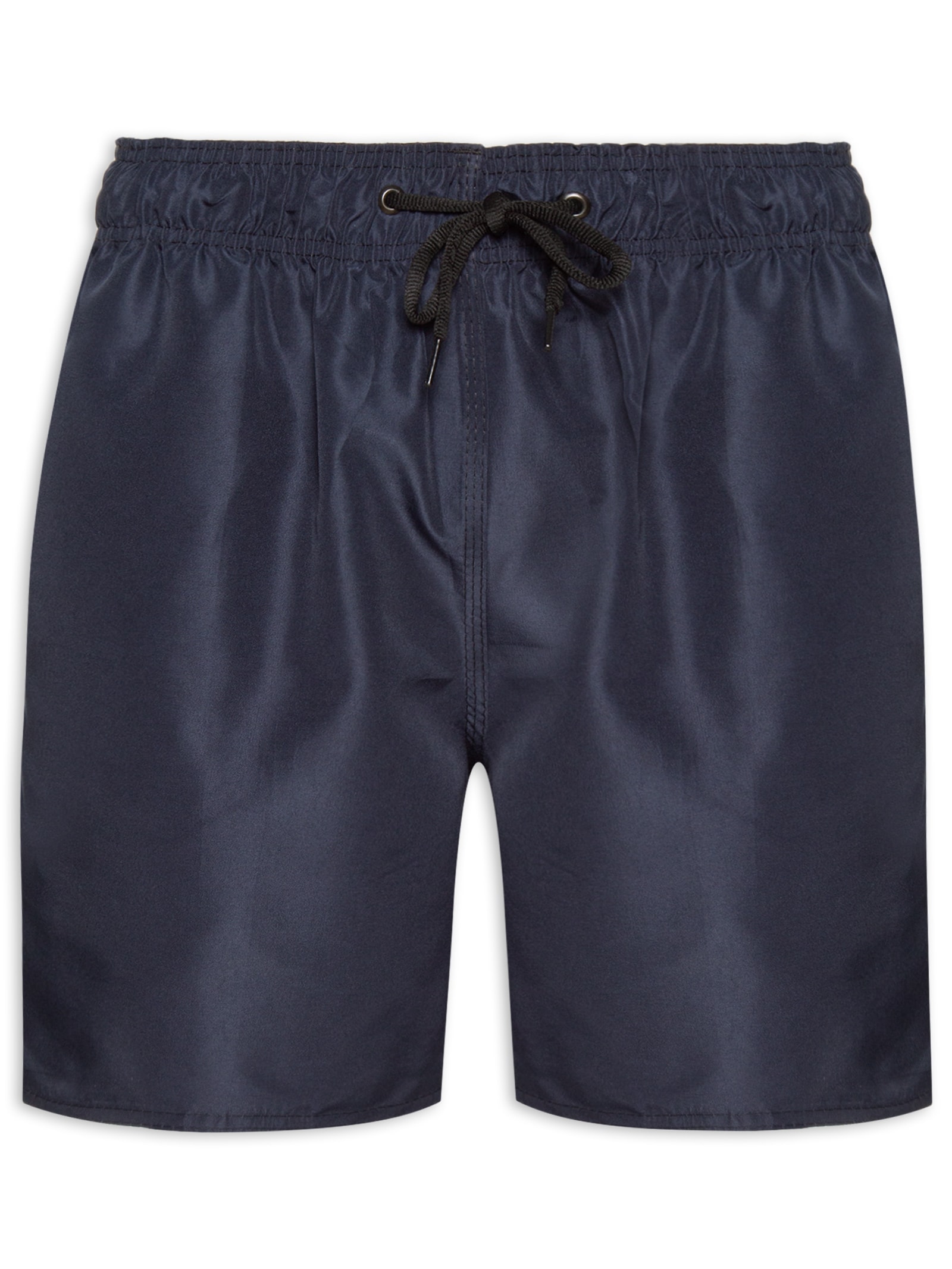 Short Masculino Beachwear Básico Azul Basiq Men