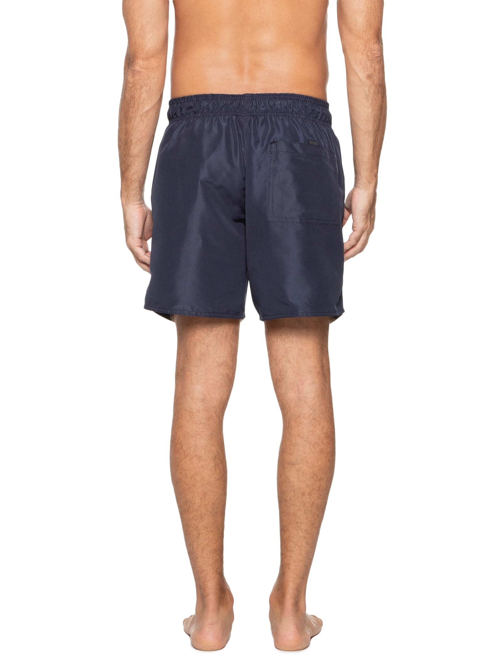 Short Masculino Beachwear Básico Azul Basiq Men