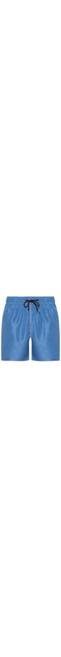 Short Masculino Beachwear Básico - Azul