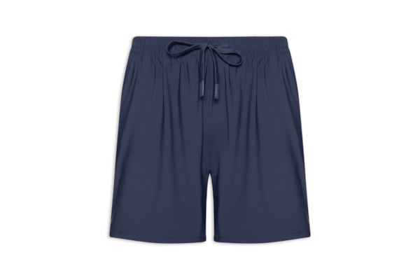 Short Masculino Beachwear Básico - Azul