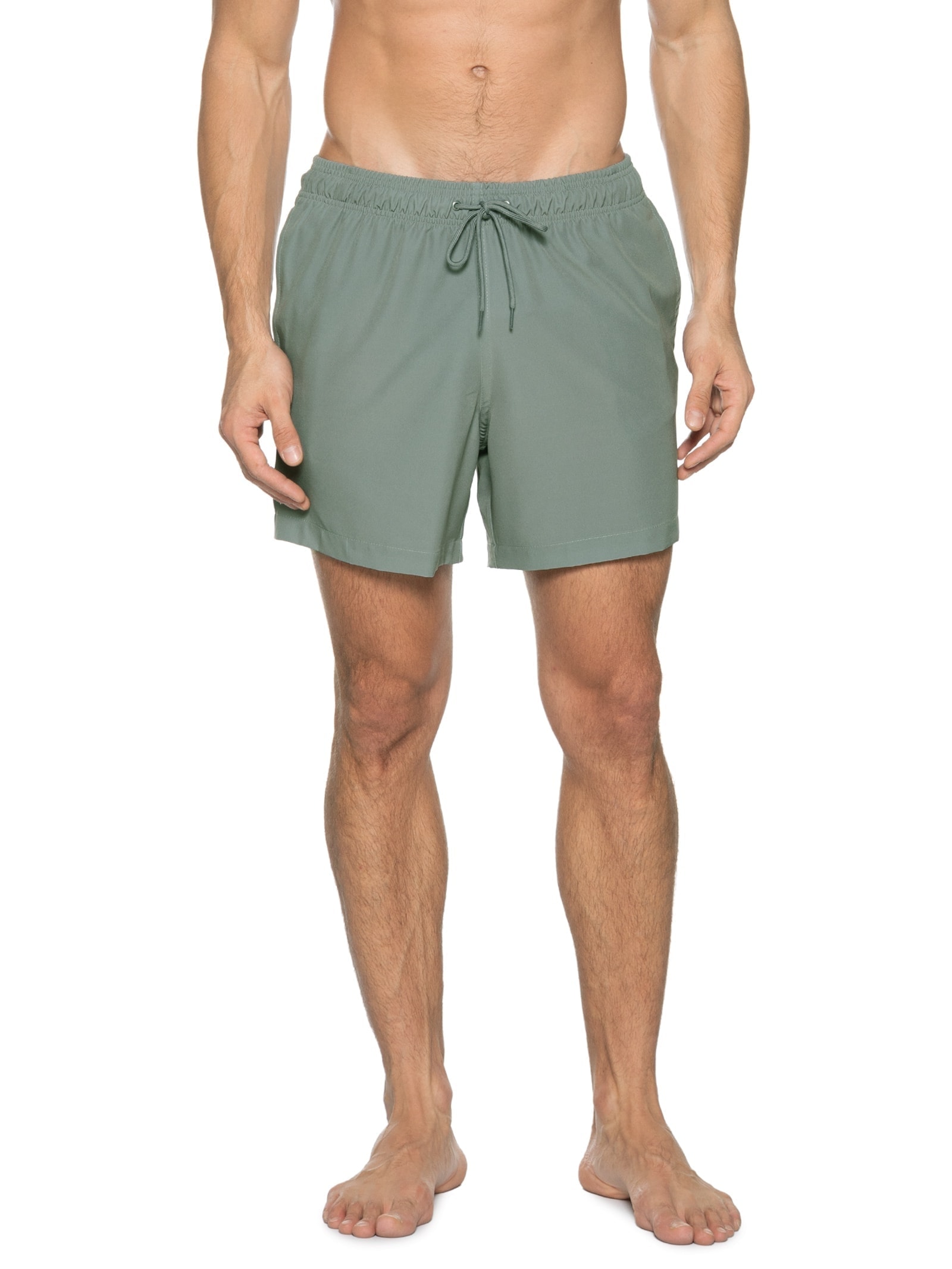 Short Masculino Beachwear Básico Cinza '2 Essential