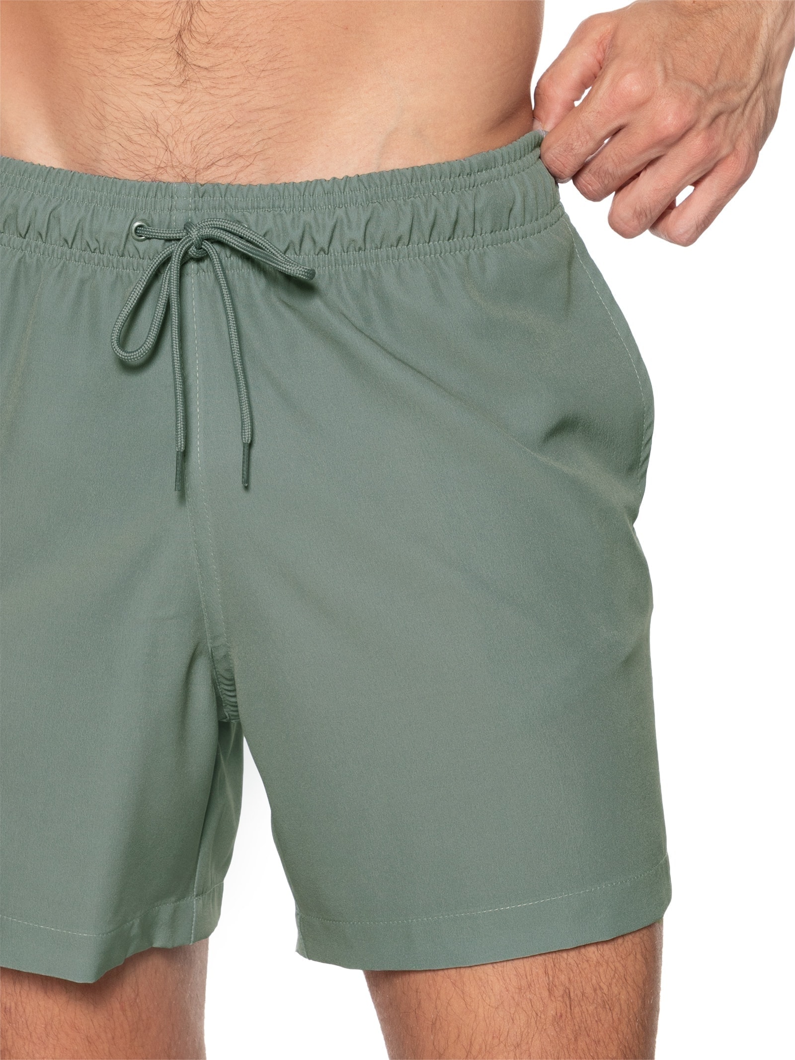 Short Masculino Beachwear Básico Cinza '2 Essential