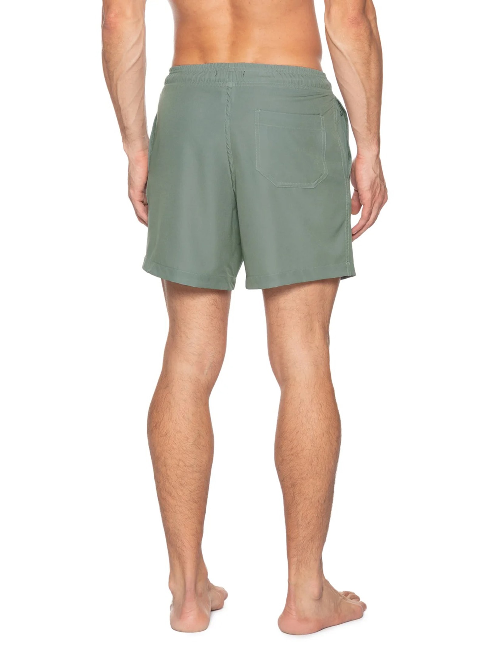 Short Masculino Beachwear Básico Cinza '2 Essential