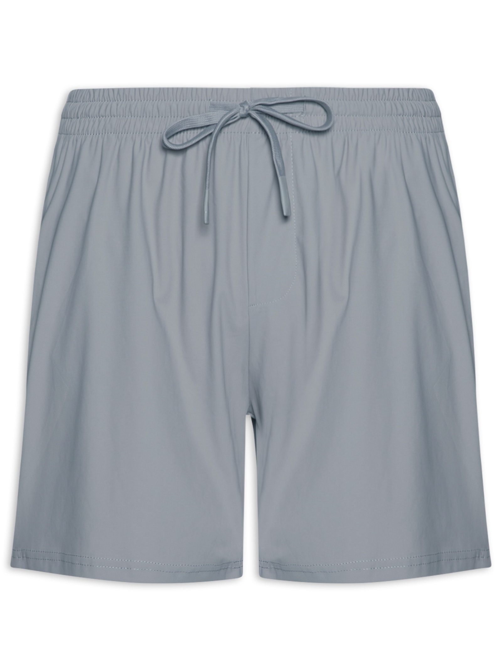Short Masculino Beachwear Básico Cinza '2 Essential