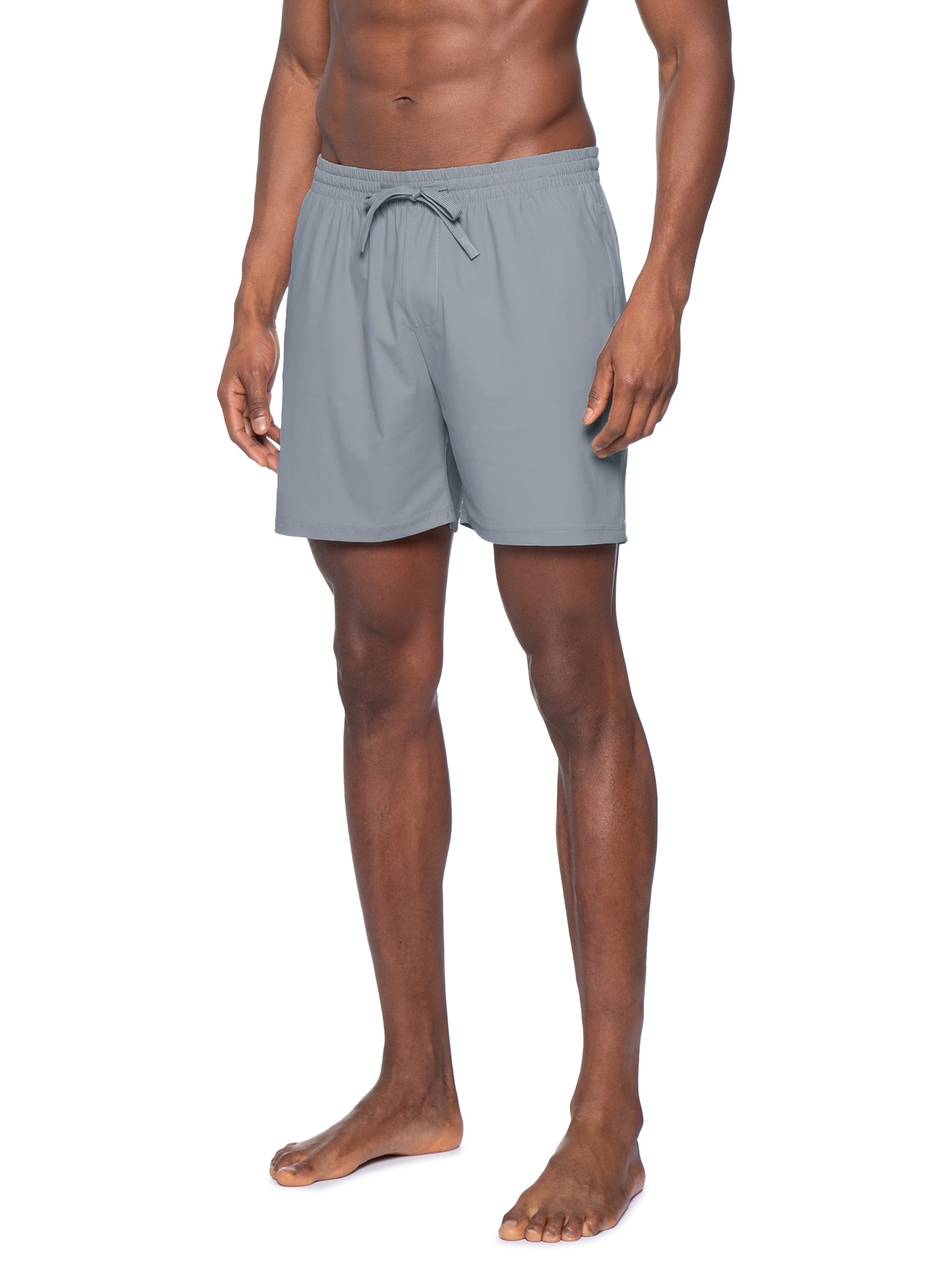 Short Masculino Beachwear Básico Cinza '2 Essential