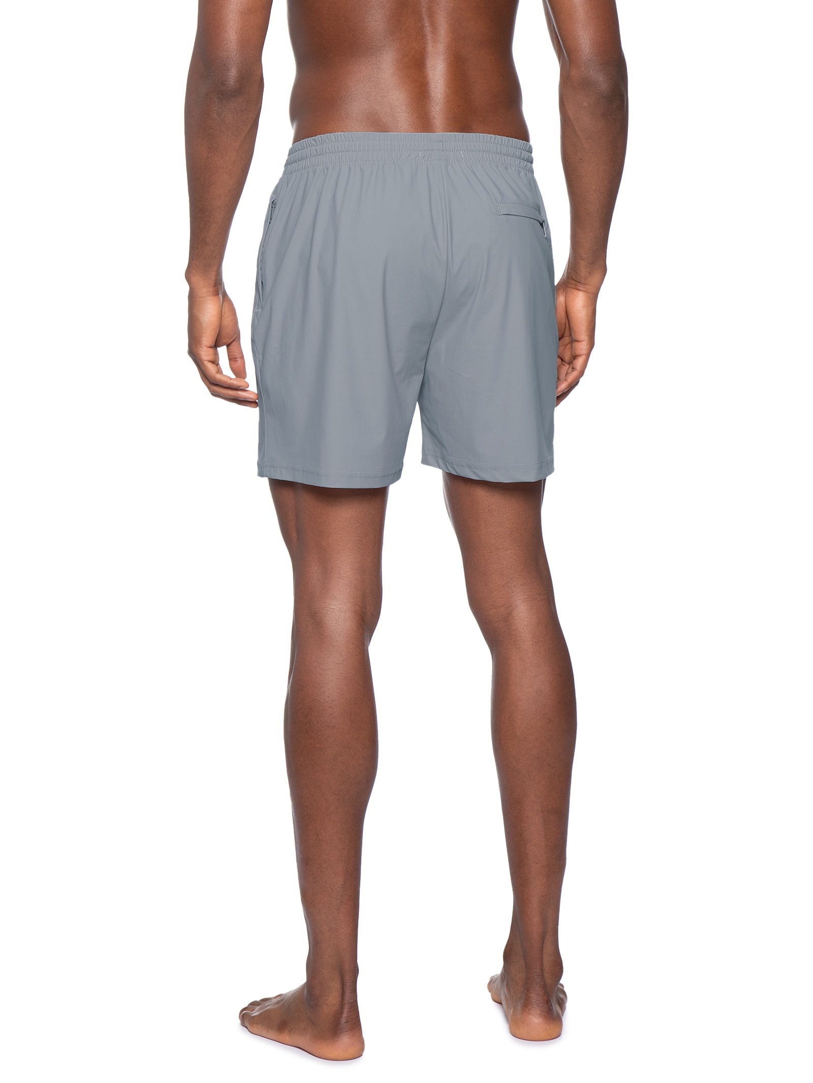Short Masculino Beachwear Básico Cinza '2 Essential