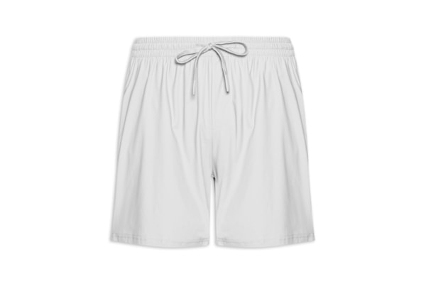 Short Masculino Beachwear Básico - Cinza