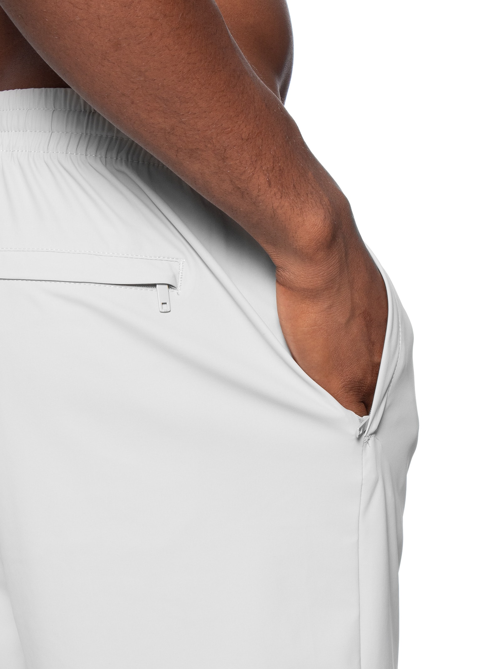 Short Masculino Beachwear Básico Cinza '2 Essential