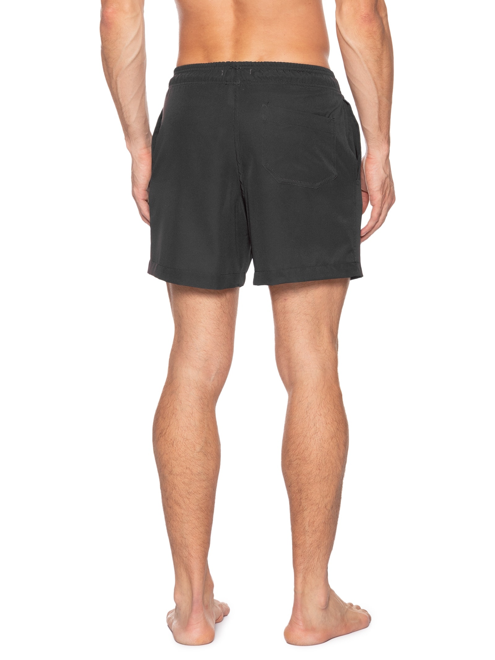 Short Masculino Beachwear Básico Preto '2 Essential