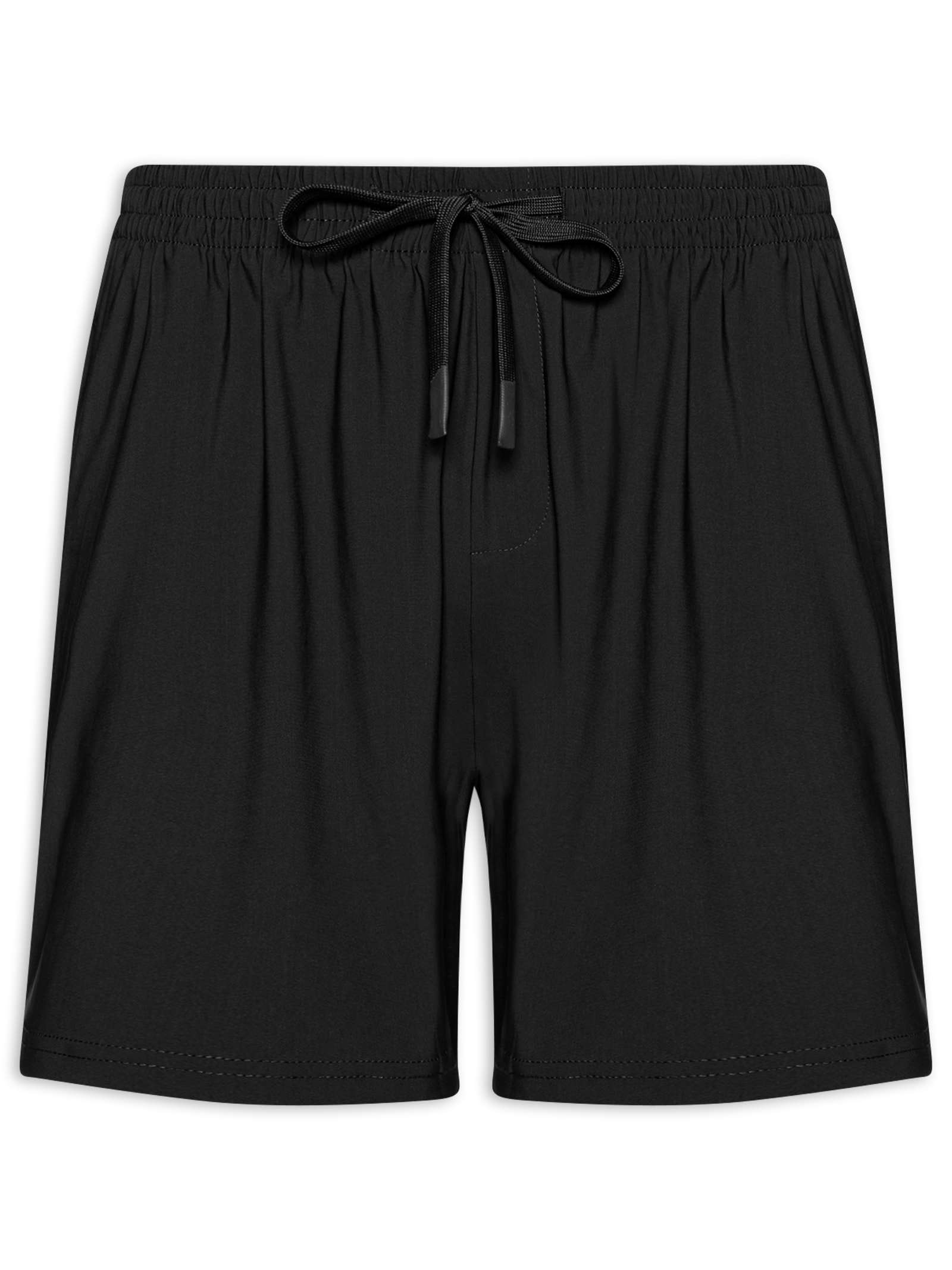 Short Masculino Beachwear Básico Preto '2 Essential
