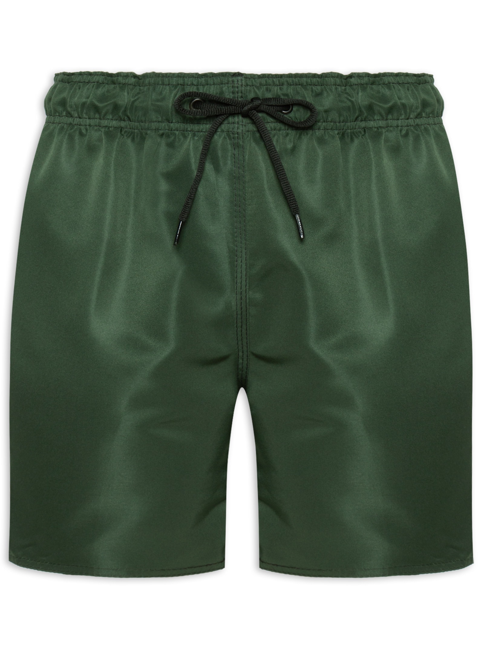Short Masculino Beachwear Básico Verde Basiq Men