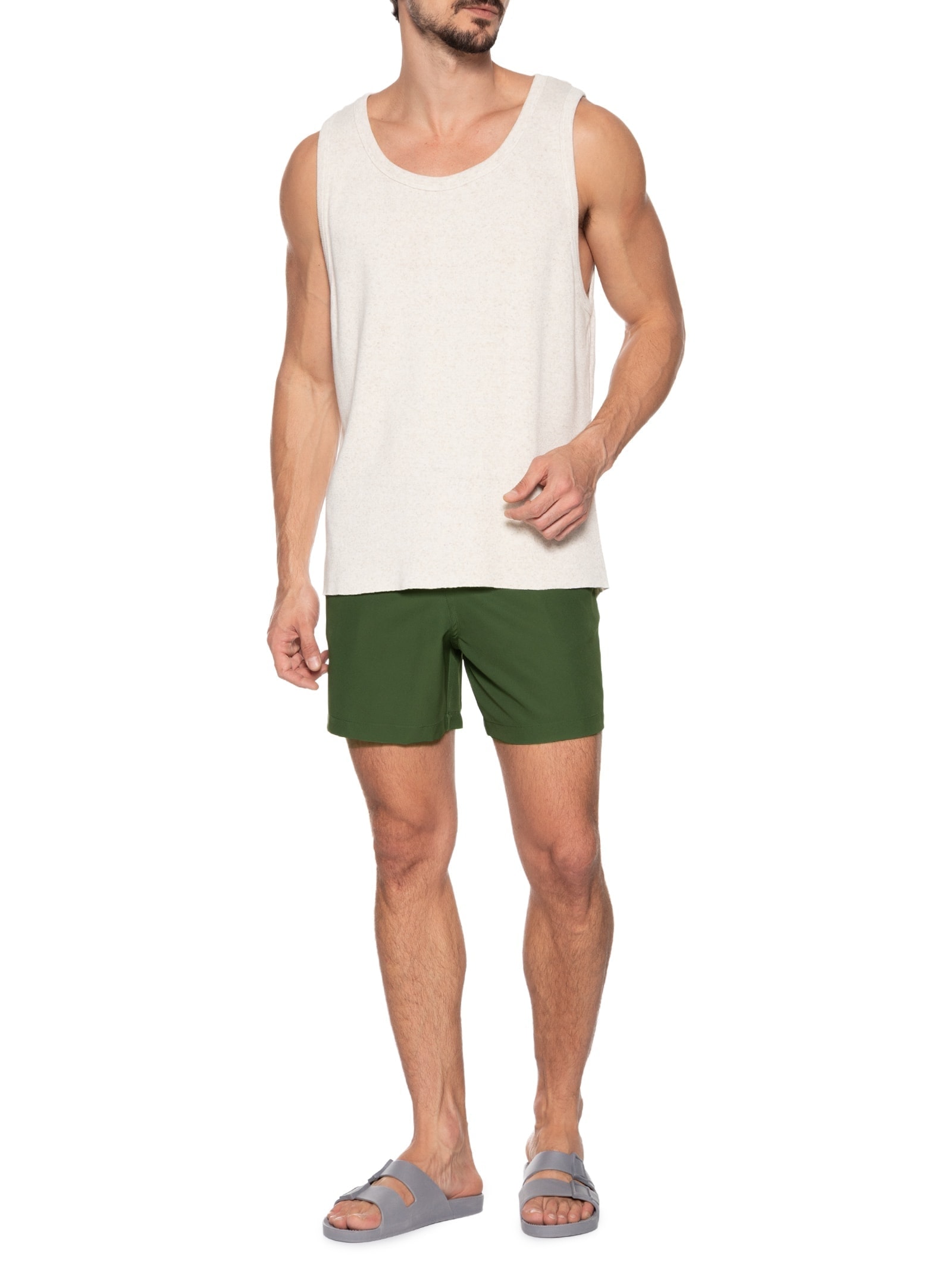 Short Masculino Beachwear Básico Verde '2 Essential