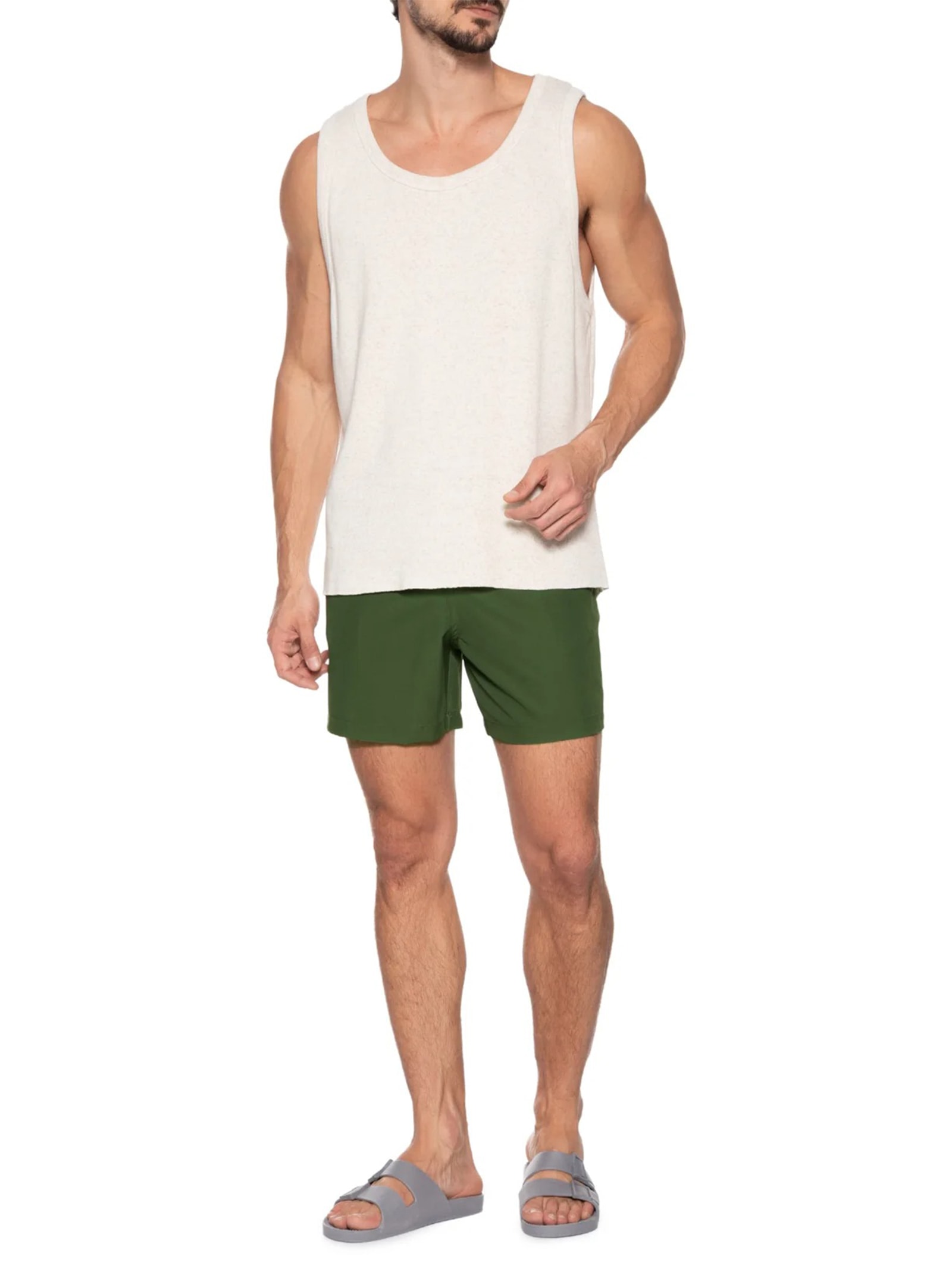 Short Masculino Beachwear Básico Verde '2 Essential
