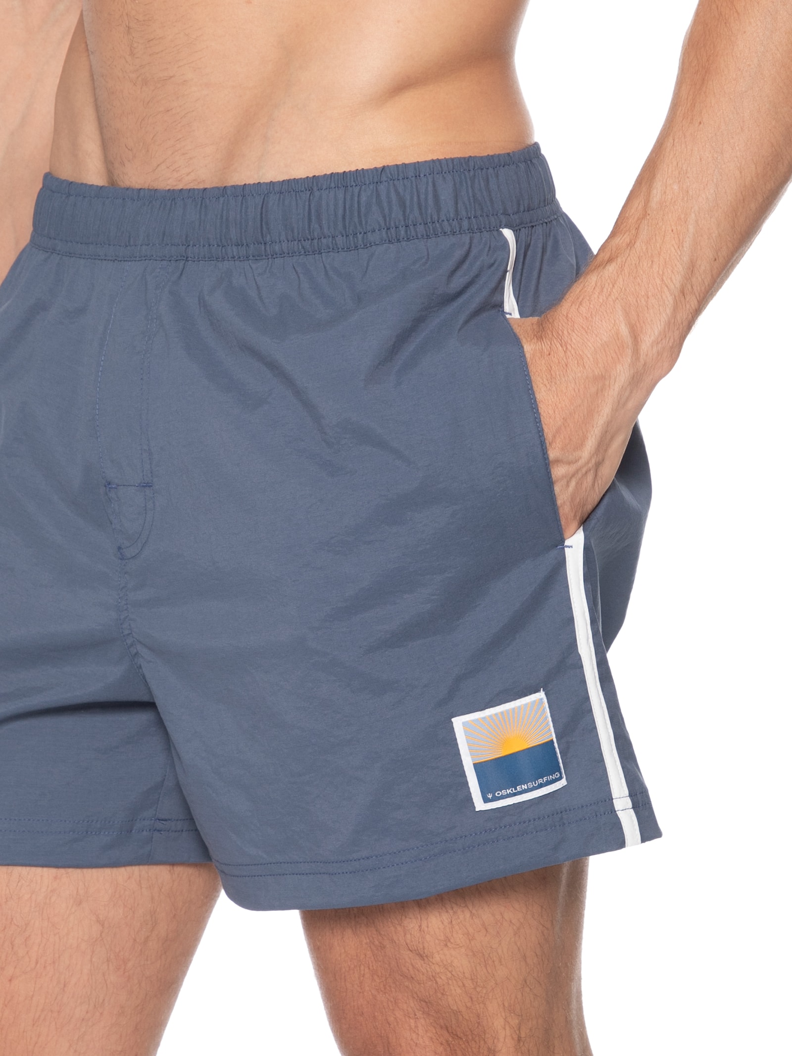 Short Masculino Beachwear Capri Azul Osklen