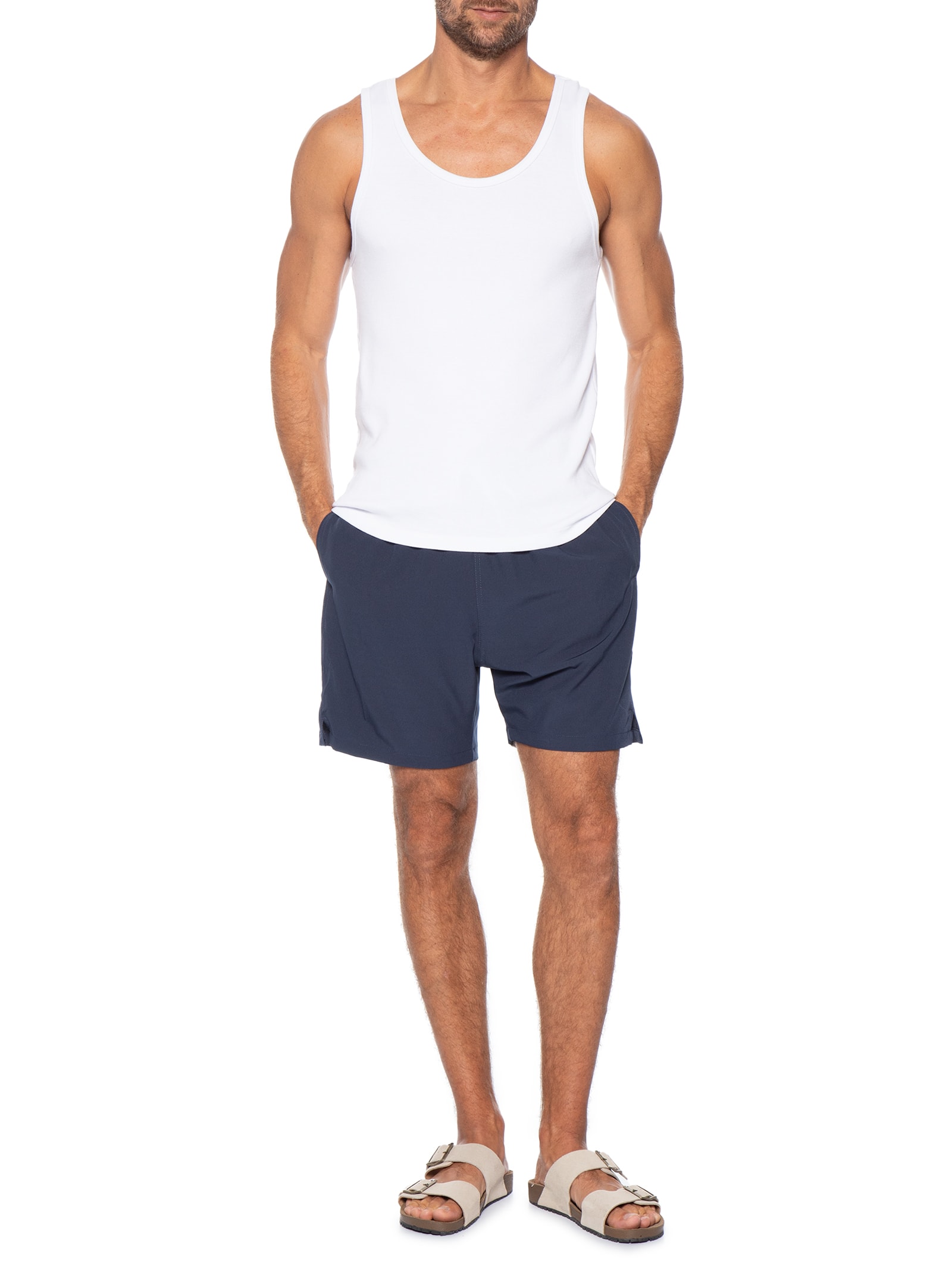 Short Masculino Beachwear Color Azul Basiq Men