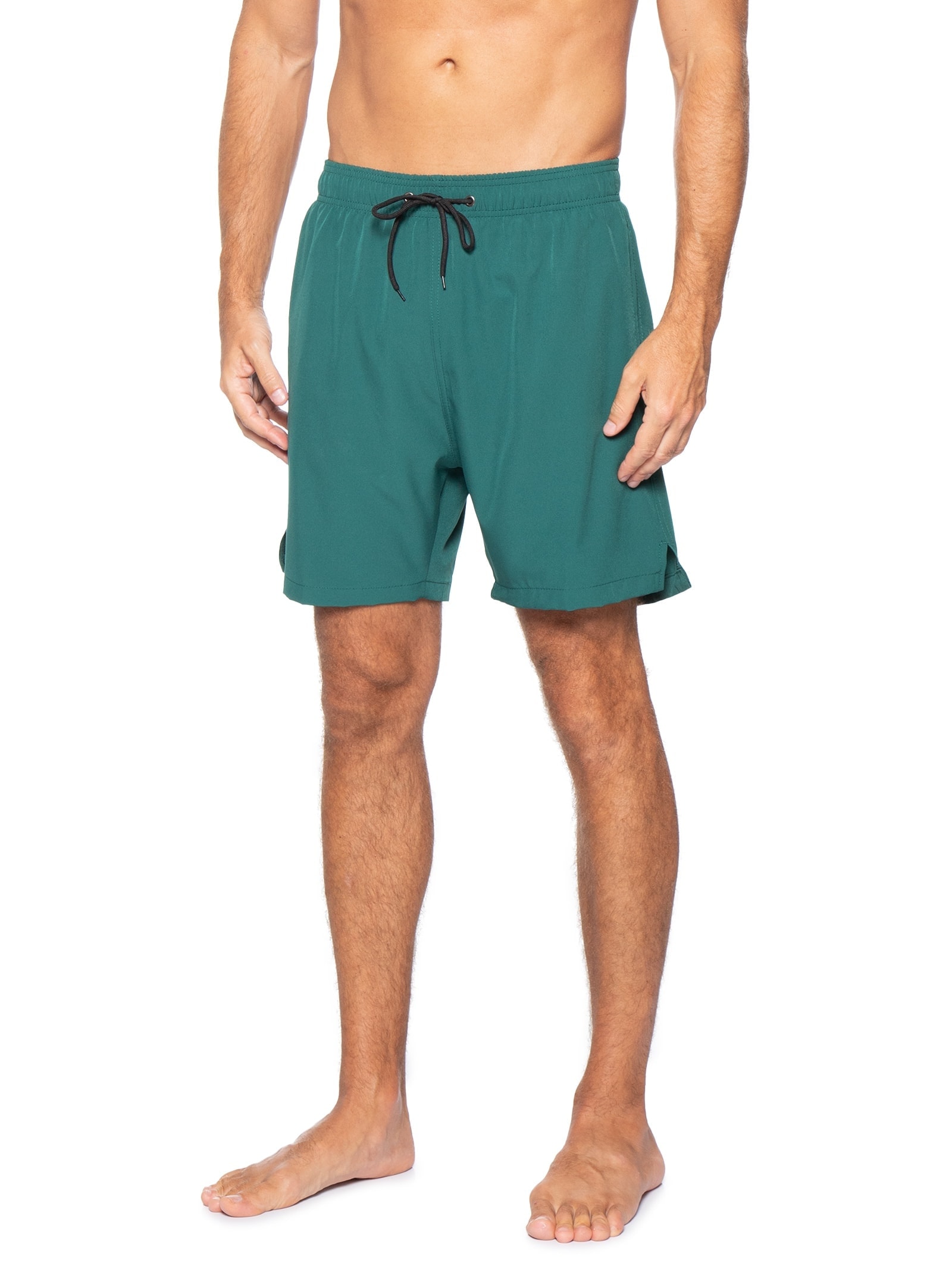 Short Masculino Beachwear Color Verde Basiq Men