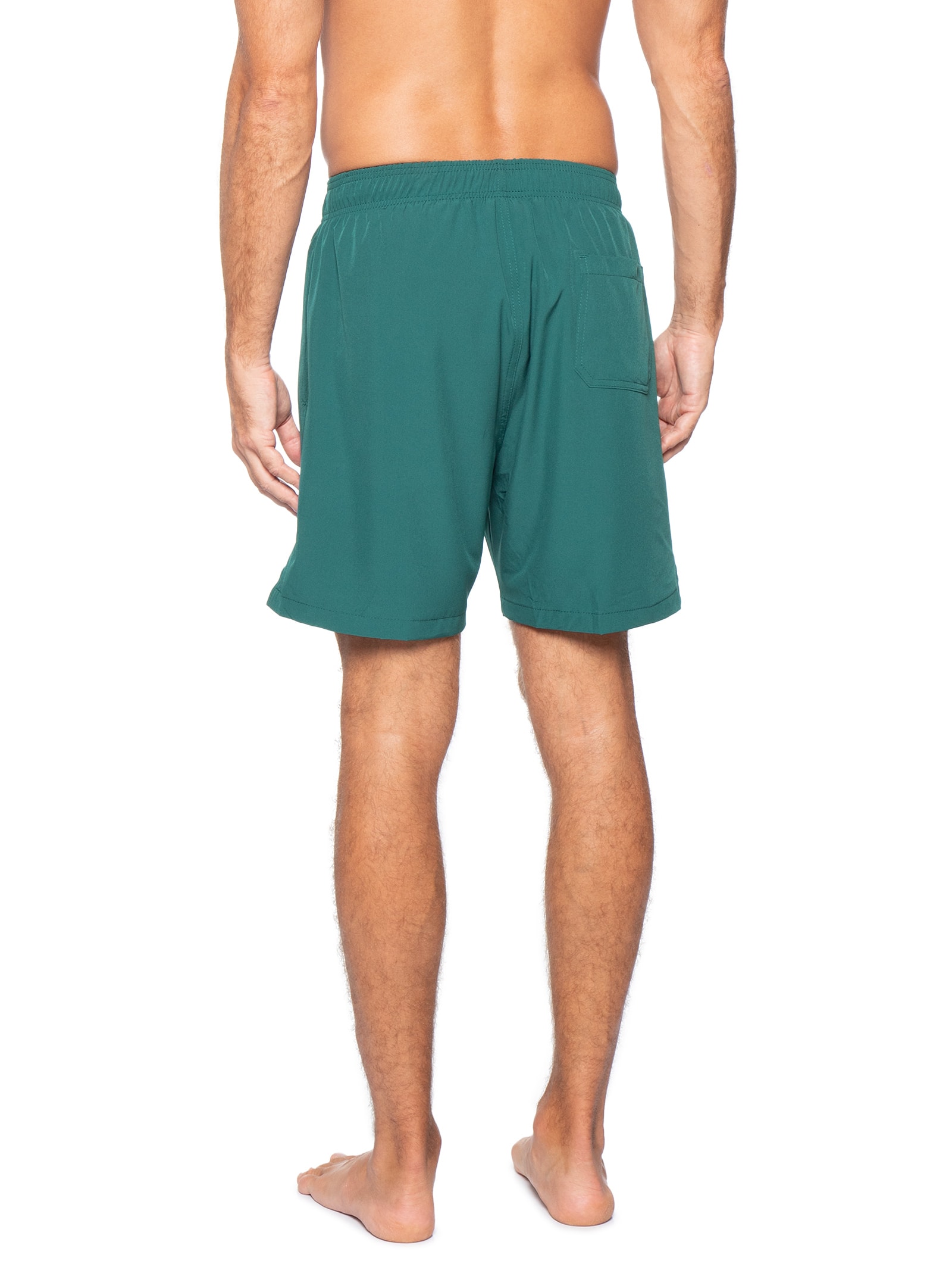 Short Masculino Beachwear Color Verde Basiq Men