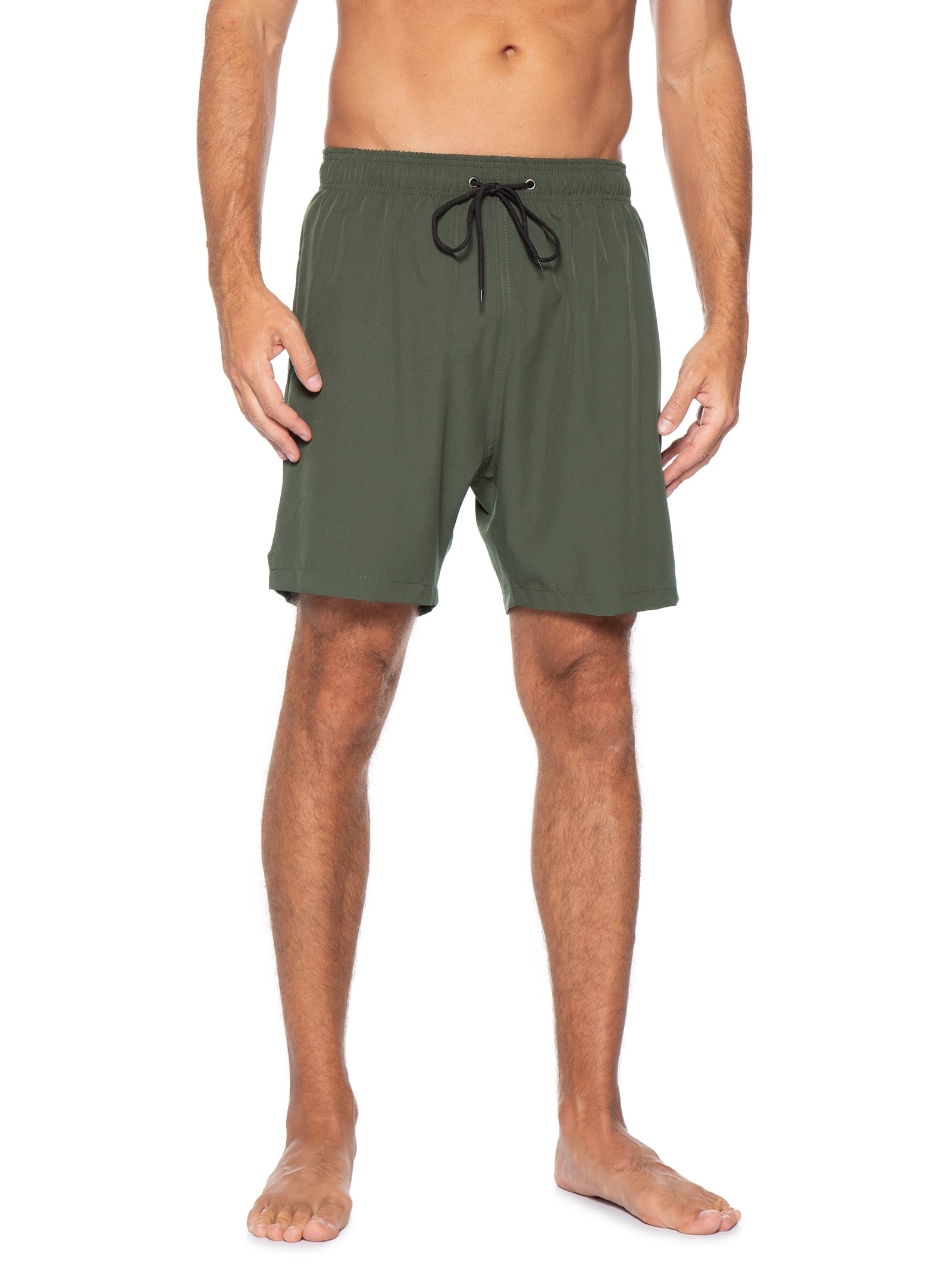 Short Masculino Beachwear Color Verde Basiq Men
